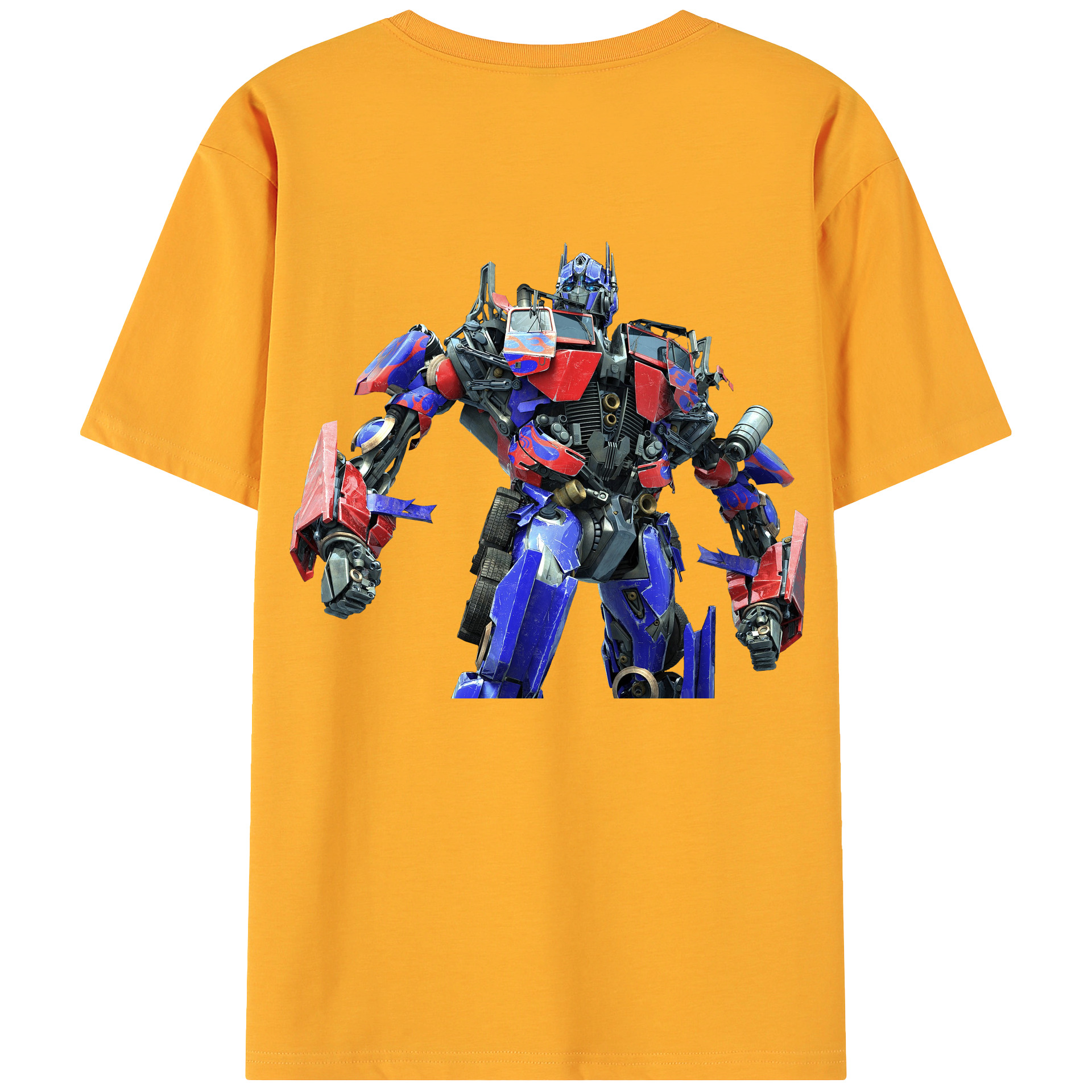 （画像用）  綿100％ メンズ半袖Tシャツ（バックプリント） 通気性