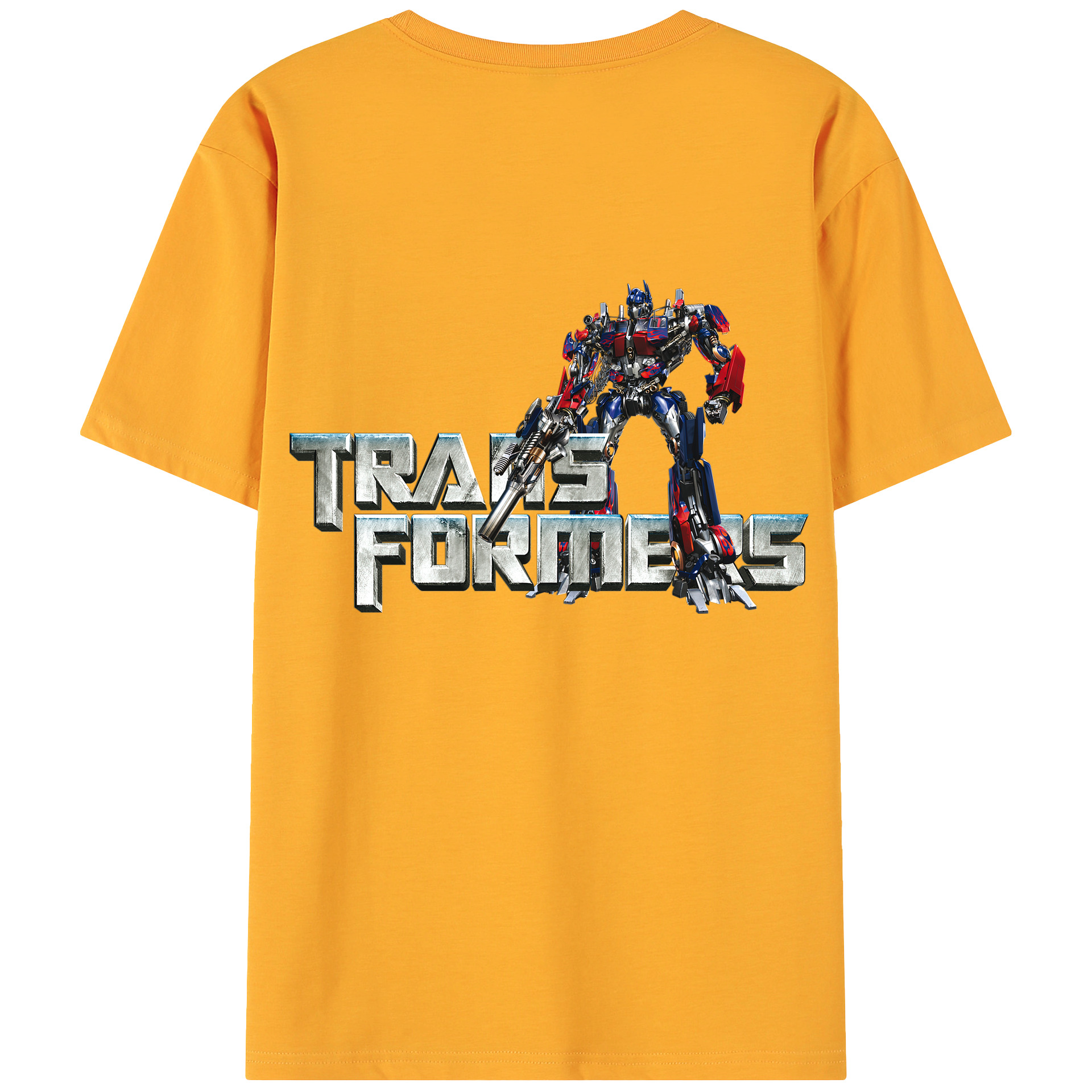 （画像用）  綿100％ メンズ半袖Tシャツ（バックプリント） 通気性