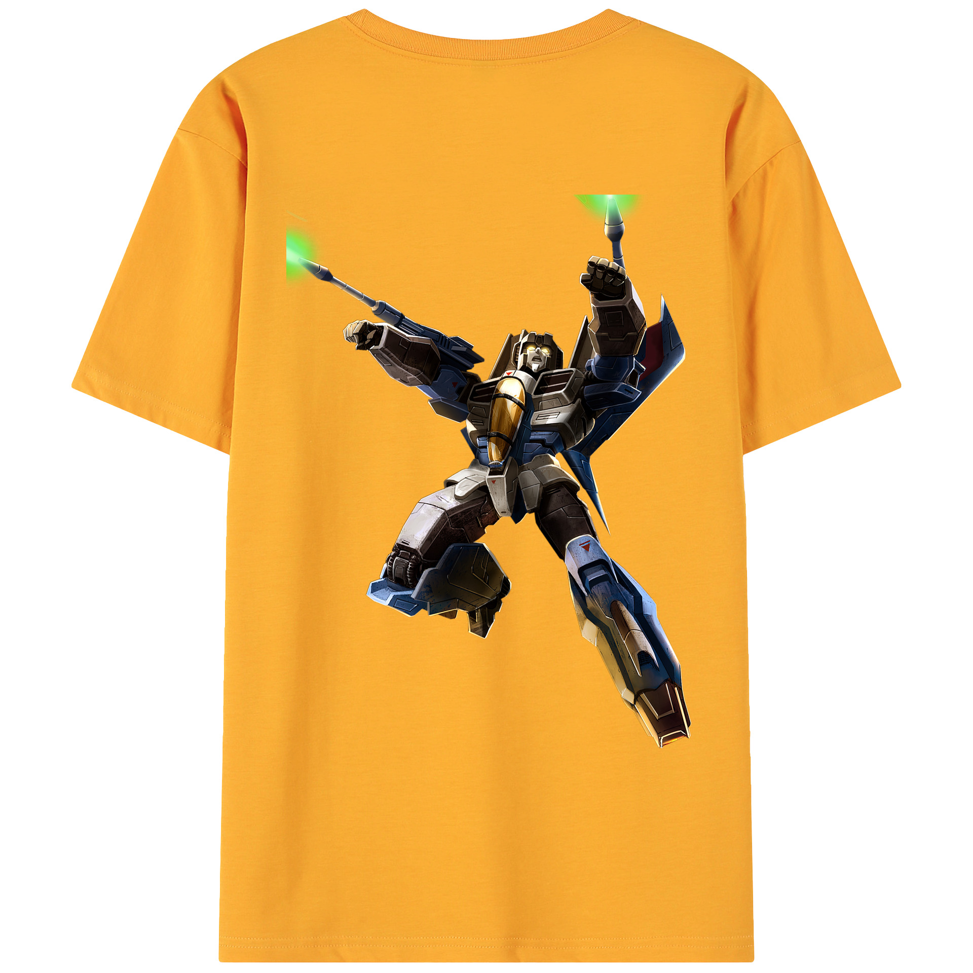 （画像用）  綿100％ メンズ半袖Tシャツ（バックプリント） 通気性