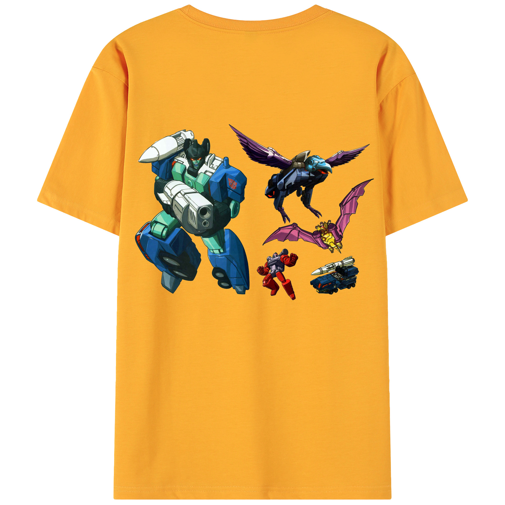 （画像用）  綿100％ メンズ半袖Tシャツ（バックプリント） 通気性