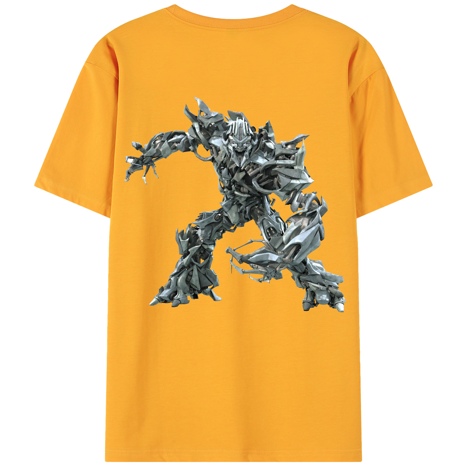 （画像用）  綿100％ メンズ半袖Tシャツ（バックプリント） 通気性