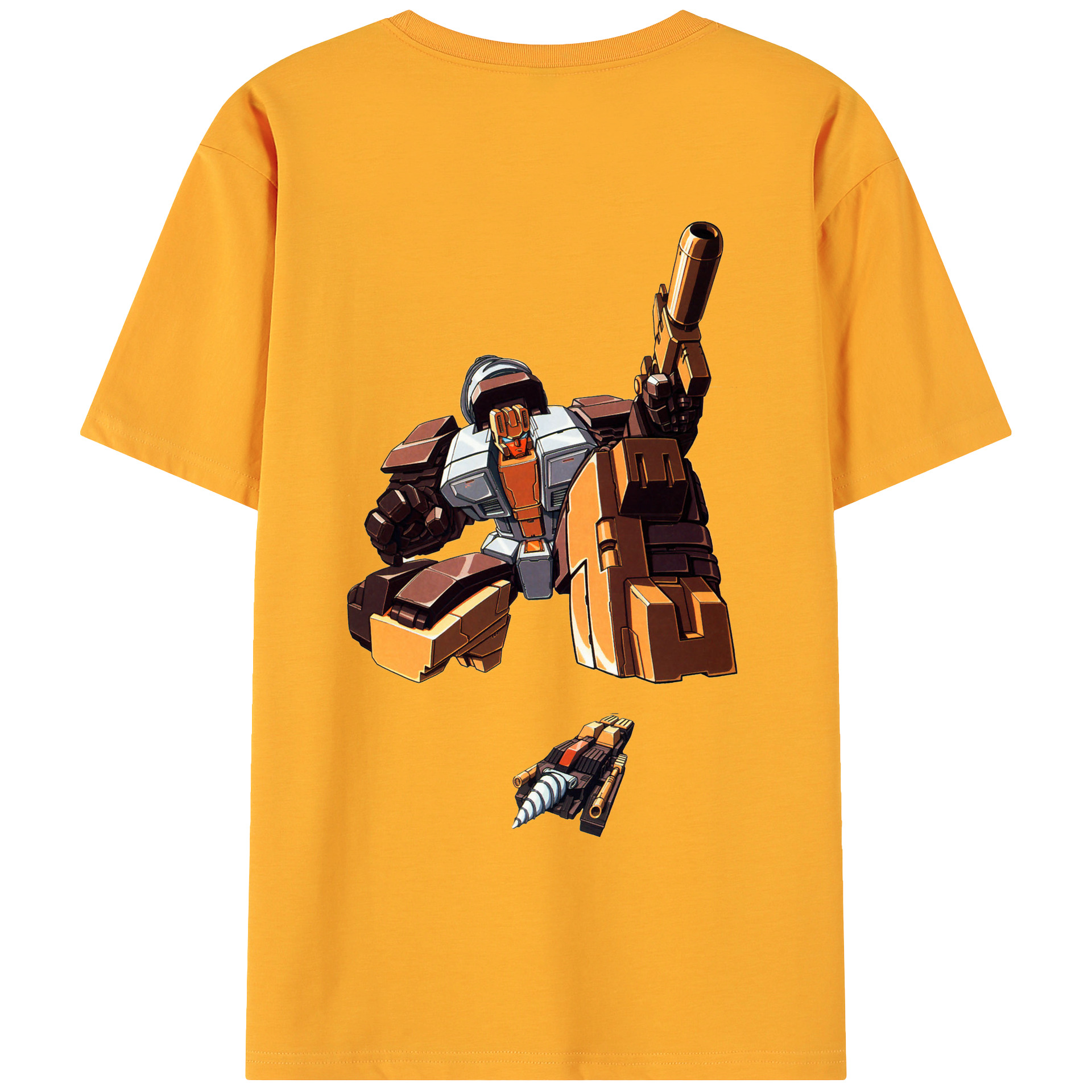 （画像用）  綿100％ メンズ半袖Tシャツ（バックプリント） 通気性