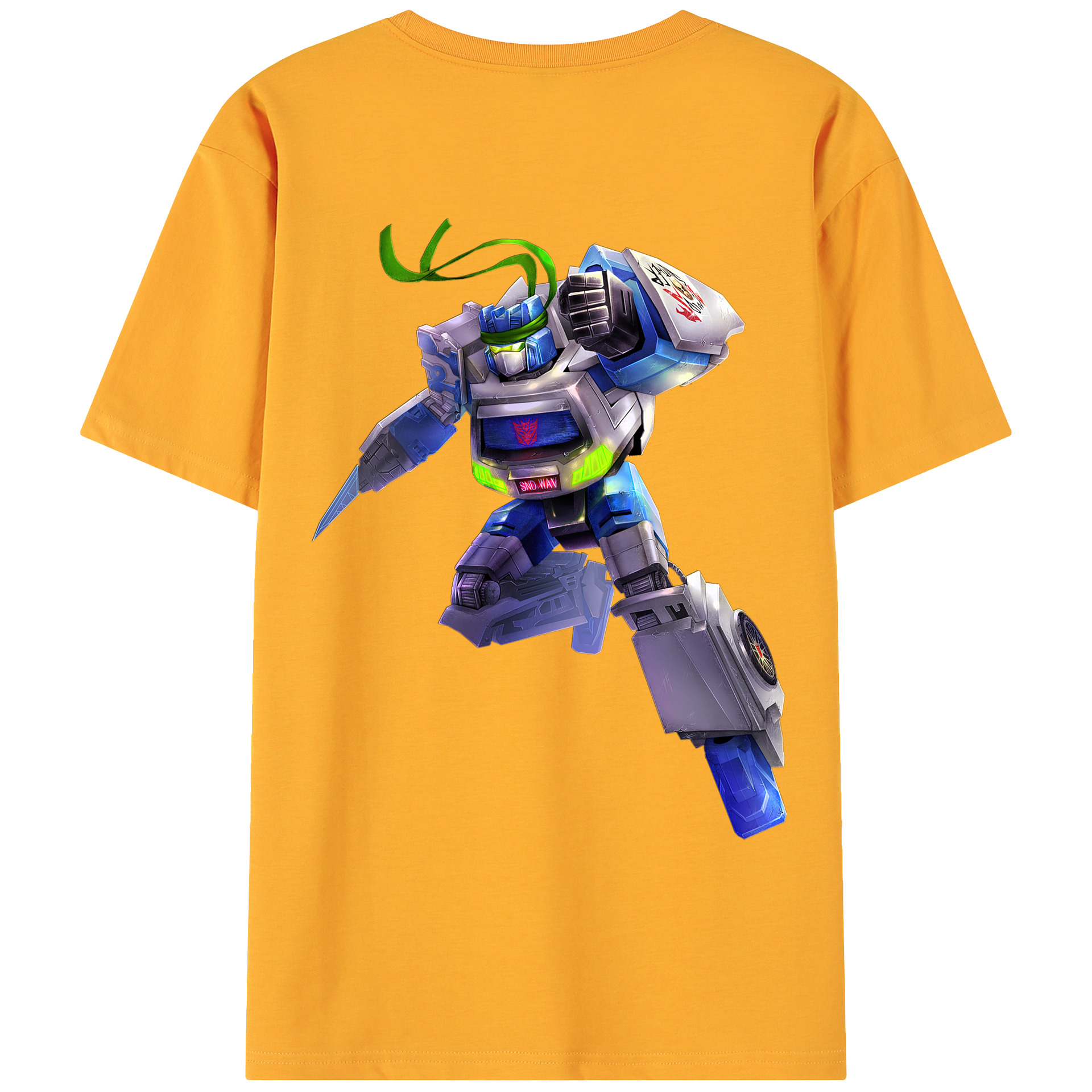 （画像用）  綿100％ メンズ半袖Tシャツ（バックプリント） 通気性