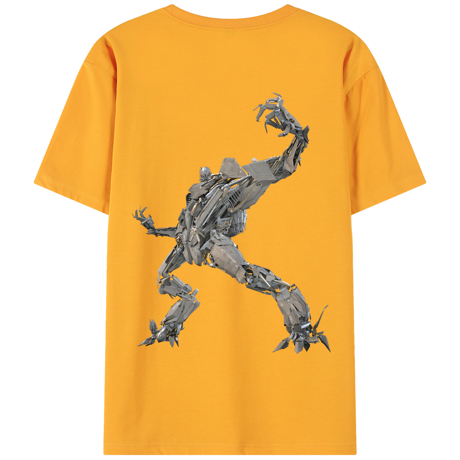 （画像用）  綿100％ メンズ半袖Tシャツ（バックプリント） 通気性