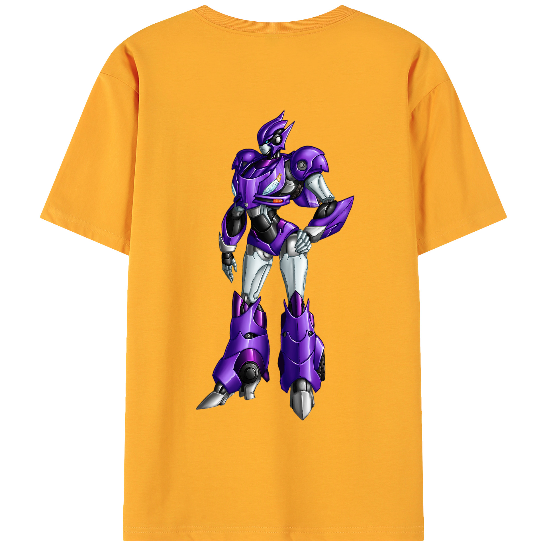 （画像用）  綿100％ メンズ半袖Tシャツ（バックプリント） 通気性