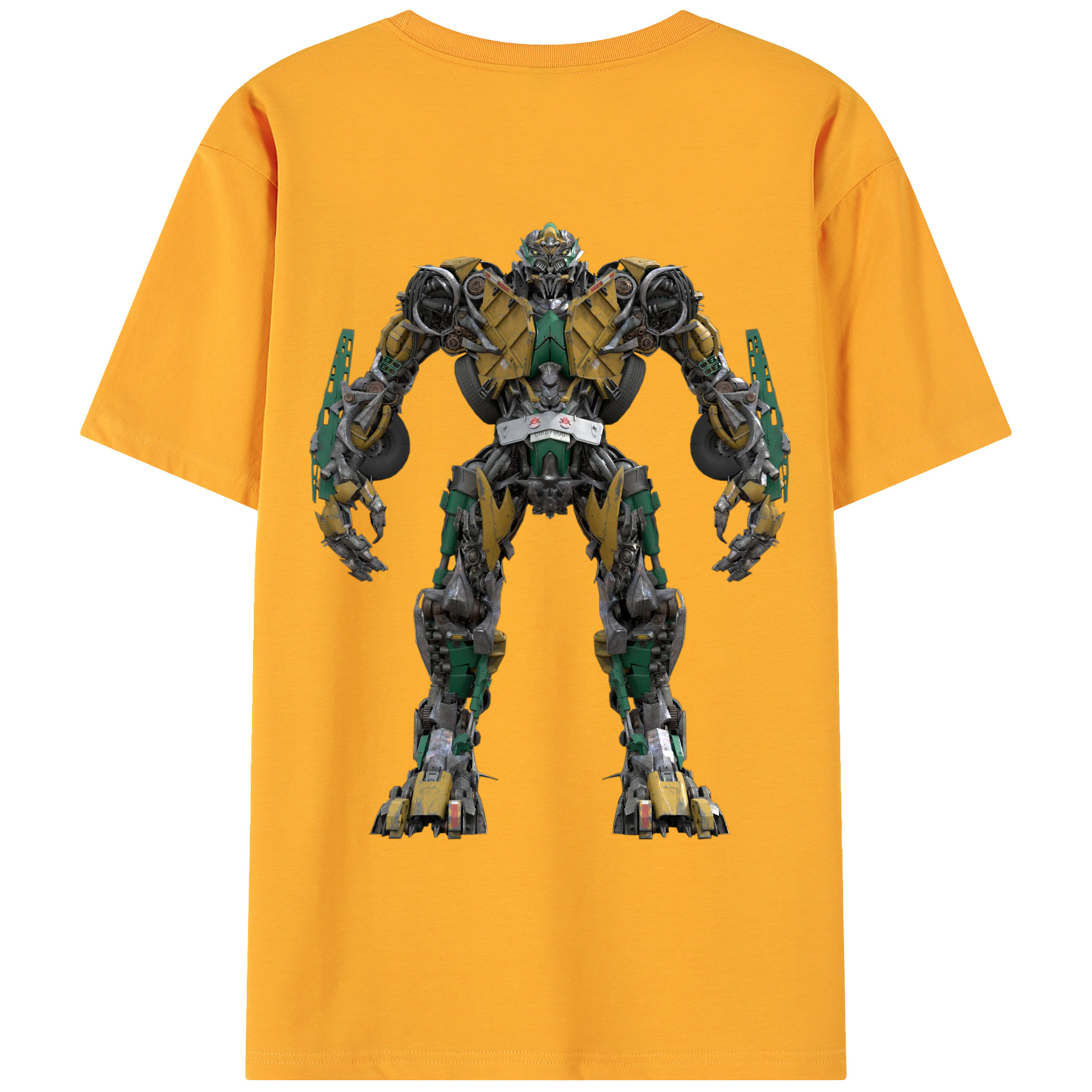 （画像用）  綿100％ メンズ半袖Tシャツ（バックプリント） 通気性