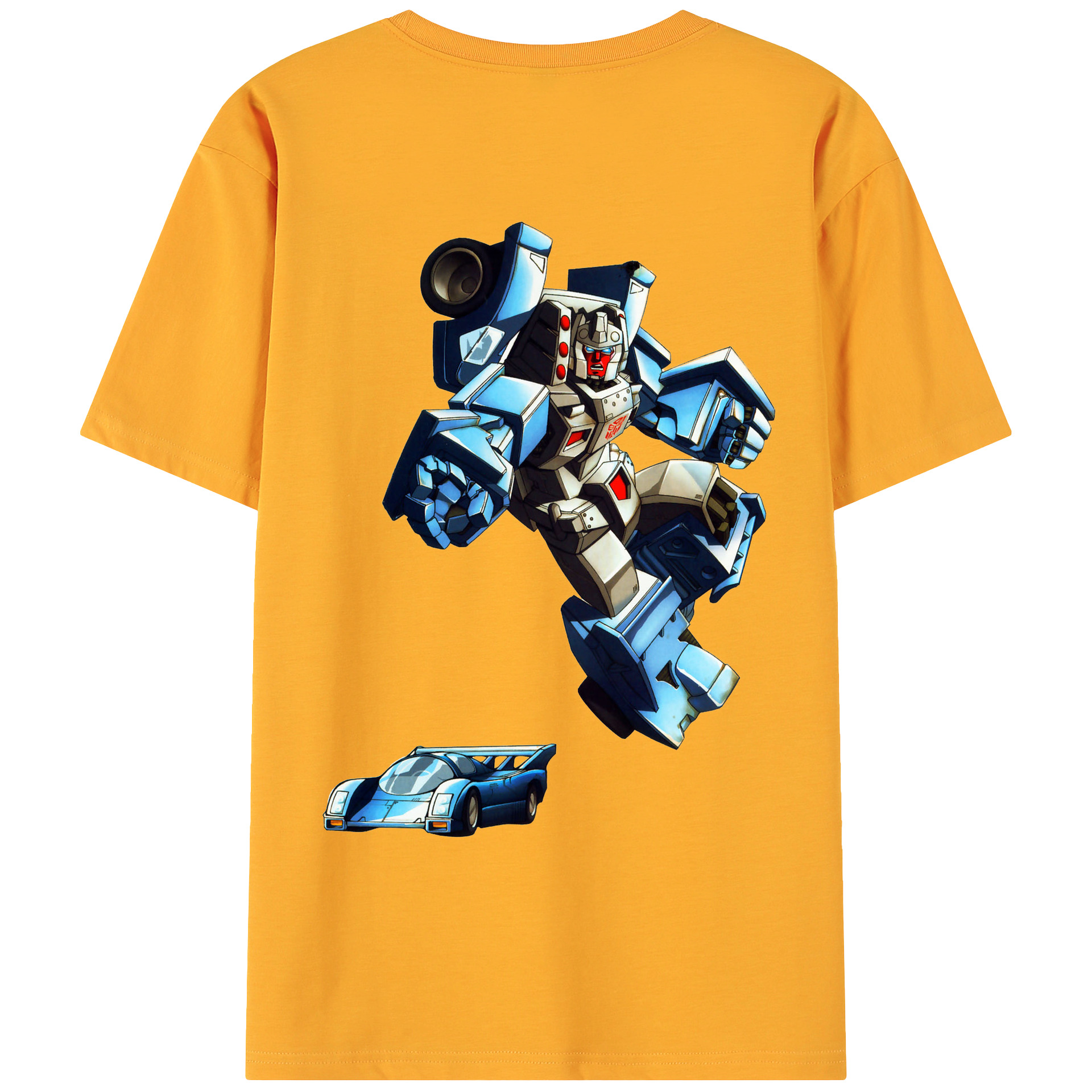 （画像用）  綿100％ メンズ半袖Tシャツ（バックプリント） 通気性