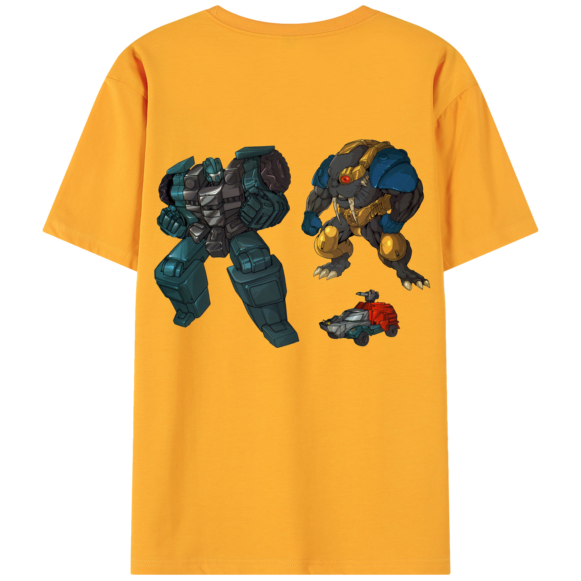 （画像用）  綿100％ メンズ半袖Tシャツ（バックプリント） 通気性