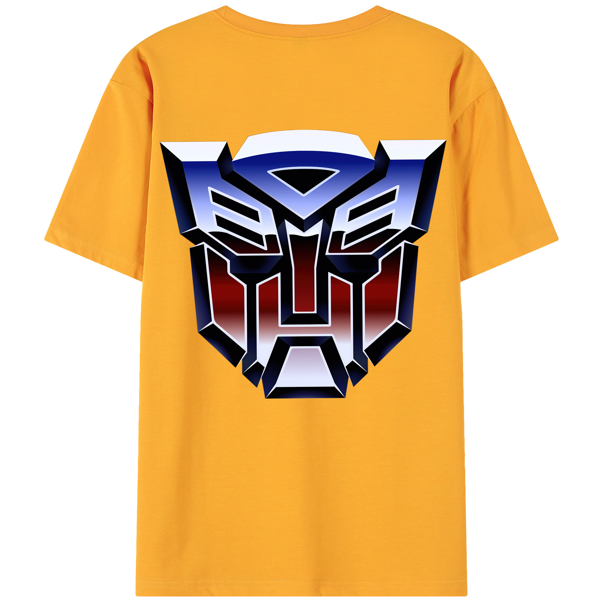 （画像用）  綿100％ メンズ半袖Tシャツ（バックプリント） 通気性