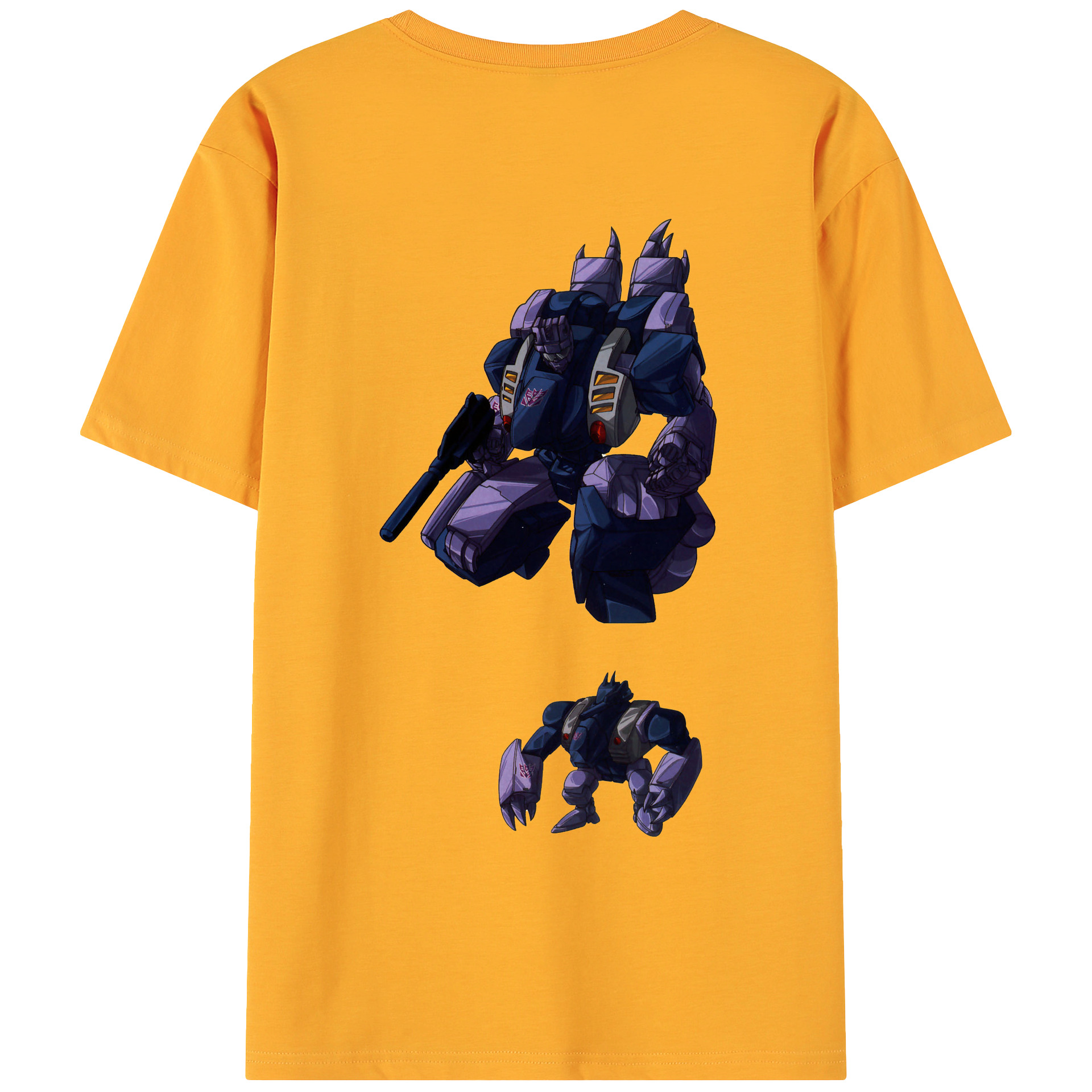 （画像用）  綿100％ メンズ半袖Tシャツ（バックプリント） 通気性