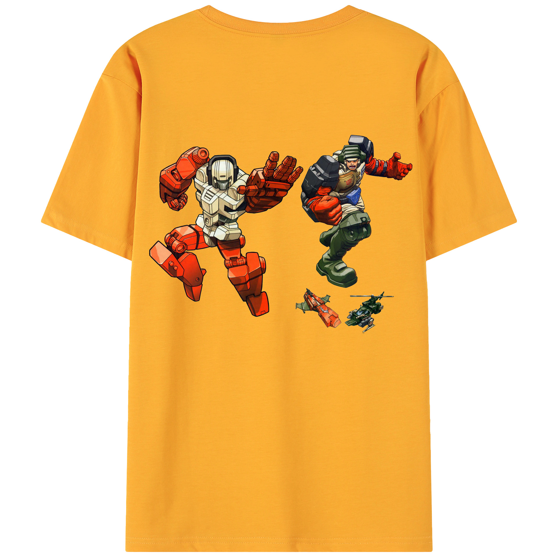 （画像用）  綿100％ メンズ半袖Tシャツ（バックプリント） 通気性