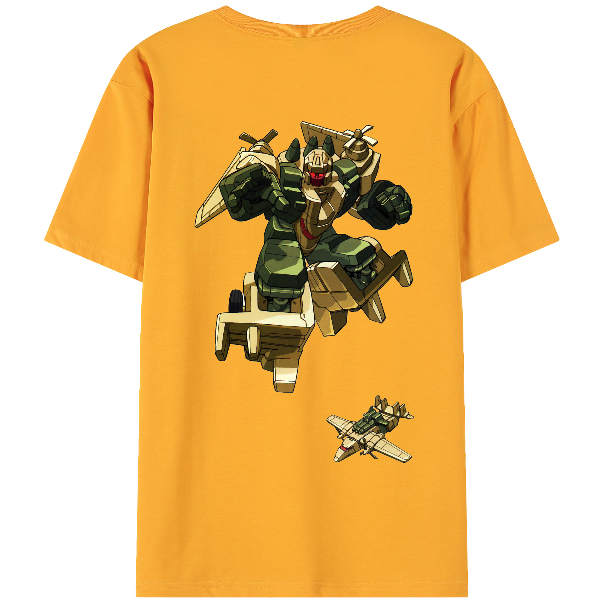 （画像用）  綿100％ メンズ半袖Tシャツ（バックプリント） 通気性