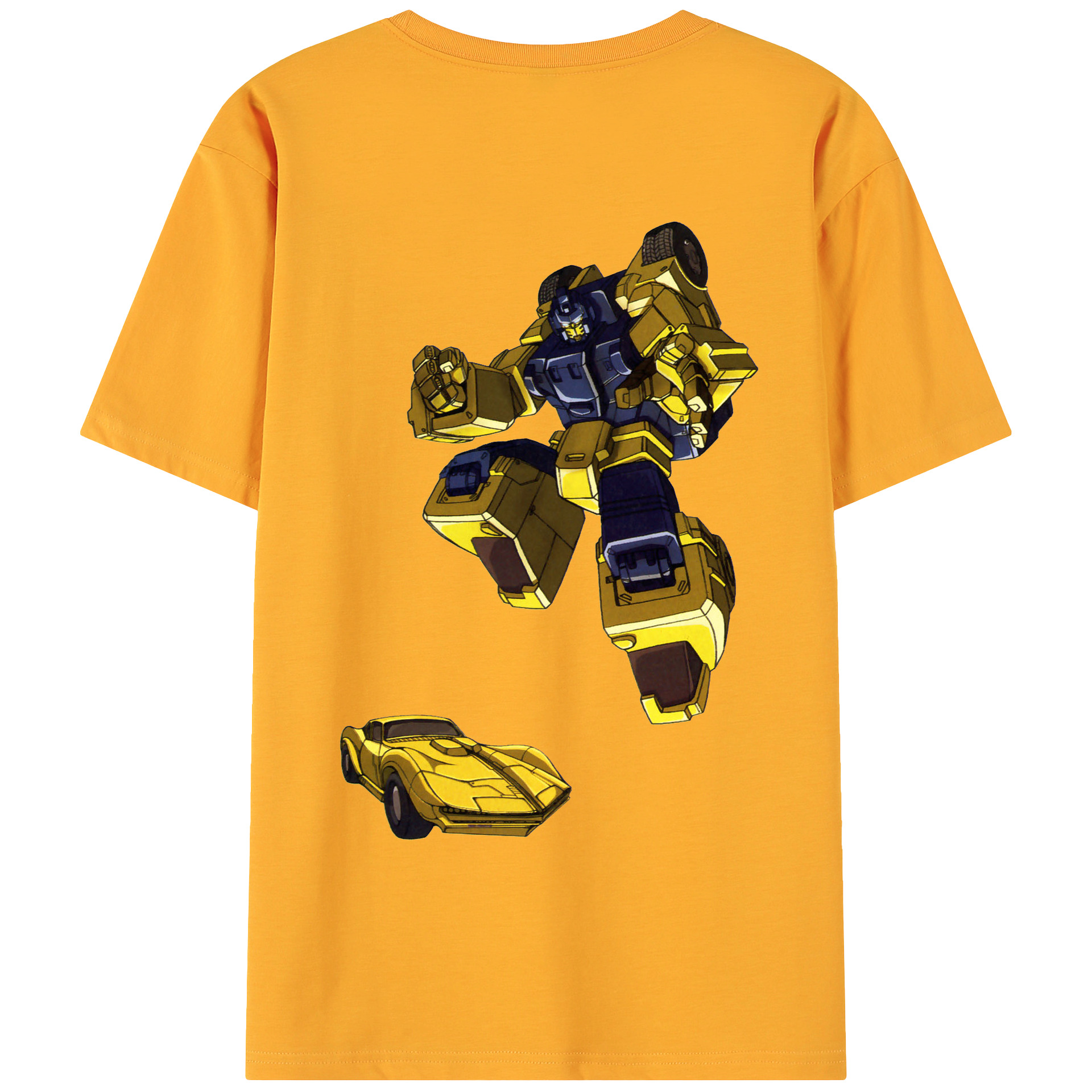 （画像用）  綿100％ メンズ半袖Tシャツ（バックプリント） 通気性