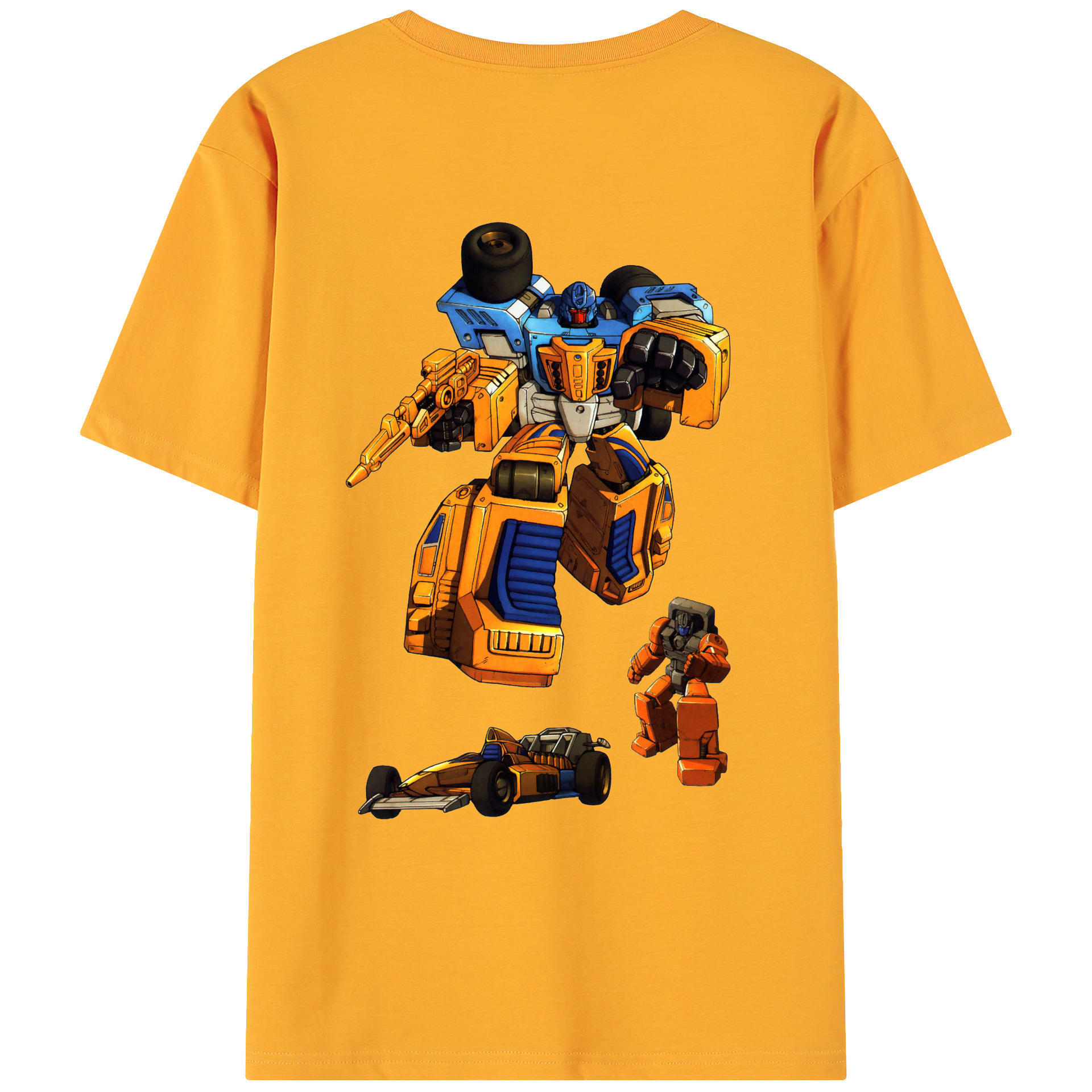 （画像用）  綿100％ メンズ半袖Tシャツ（バックプリント） 通気性