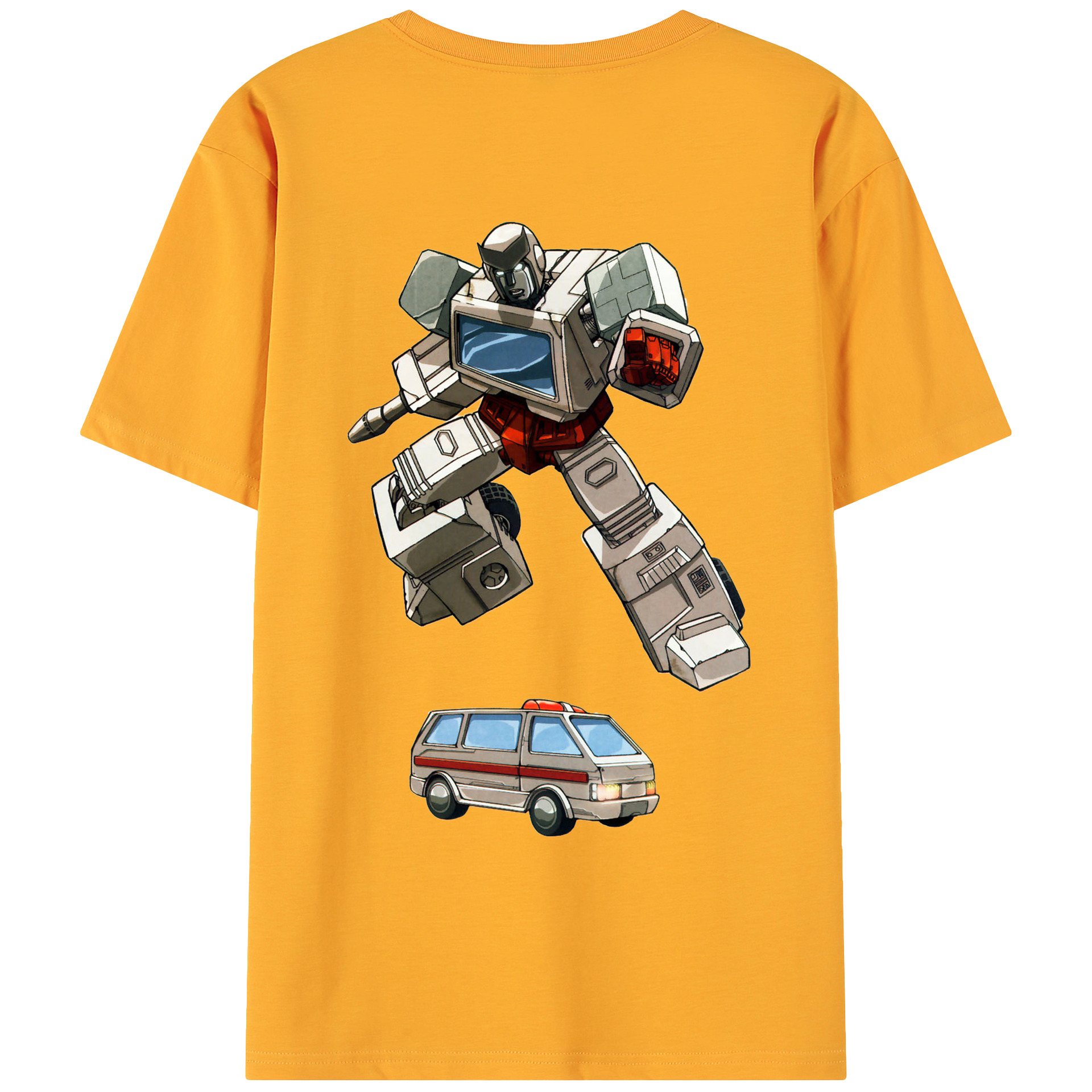 （画像用）  綿100％ メンズ半袖Tシャツ（バックプリント） 通気性