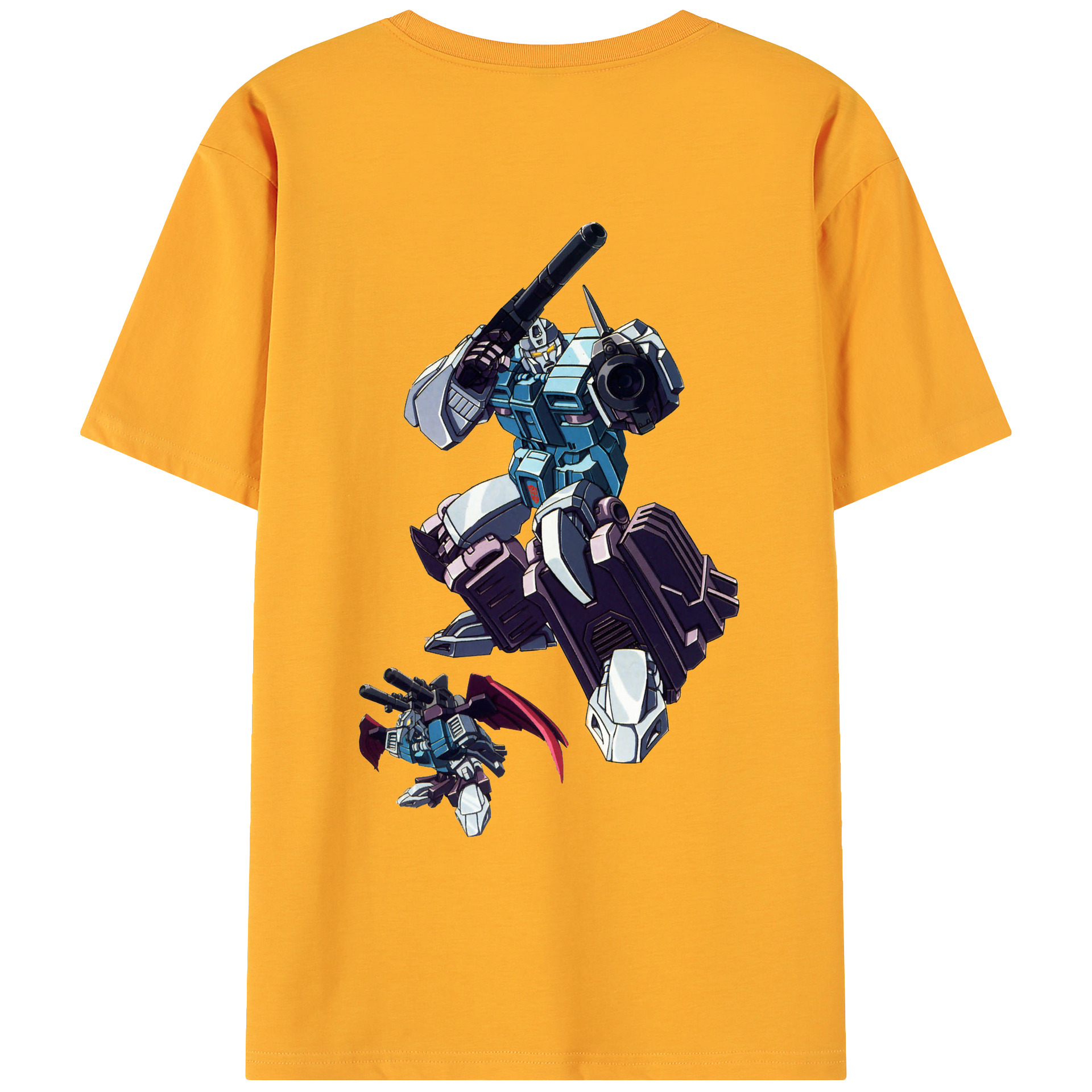 （画像用）  綿100％ メンズ半袖Tシャツ（バックプリント） 通気性