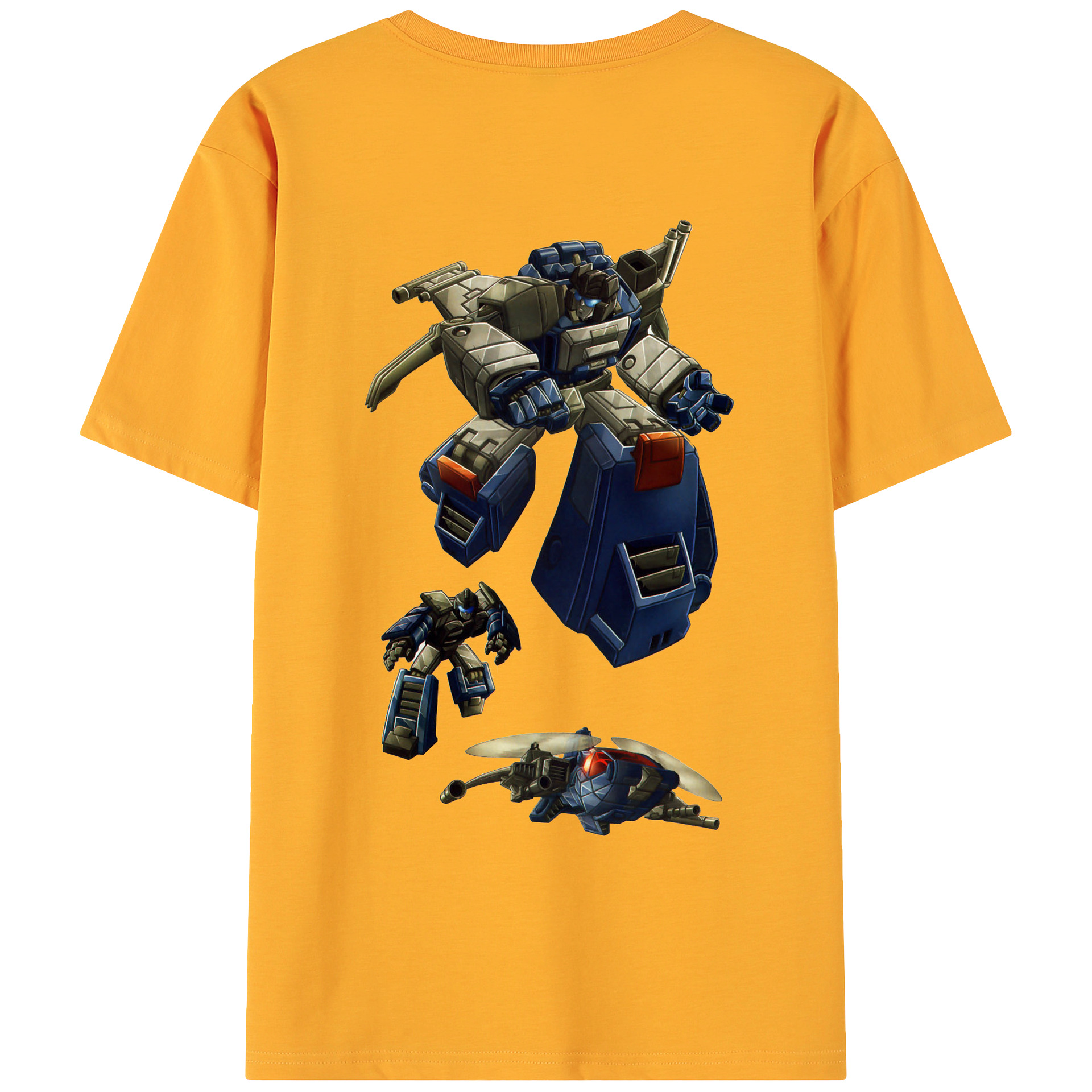 （画像用）  綿100％ メンズ半袖Tシャツ（バックプリント） 通気性