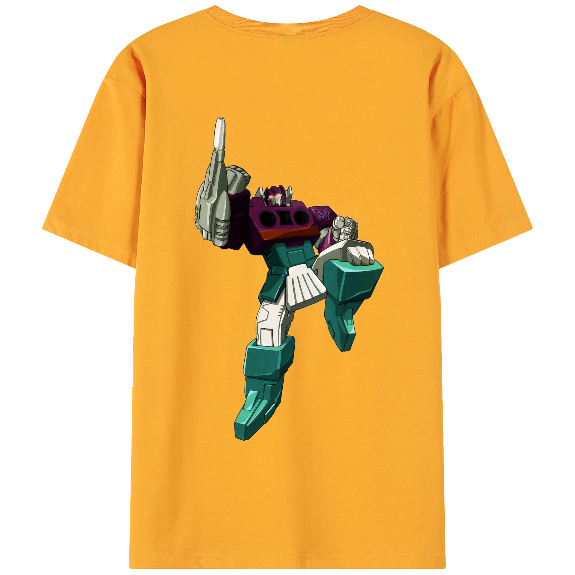 （画像用）  綿100％ メンズ半袖Tシャツ（バックプリント） 通気性