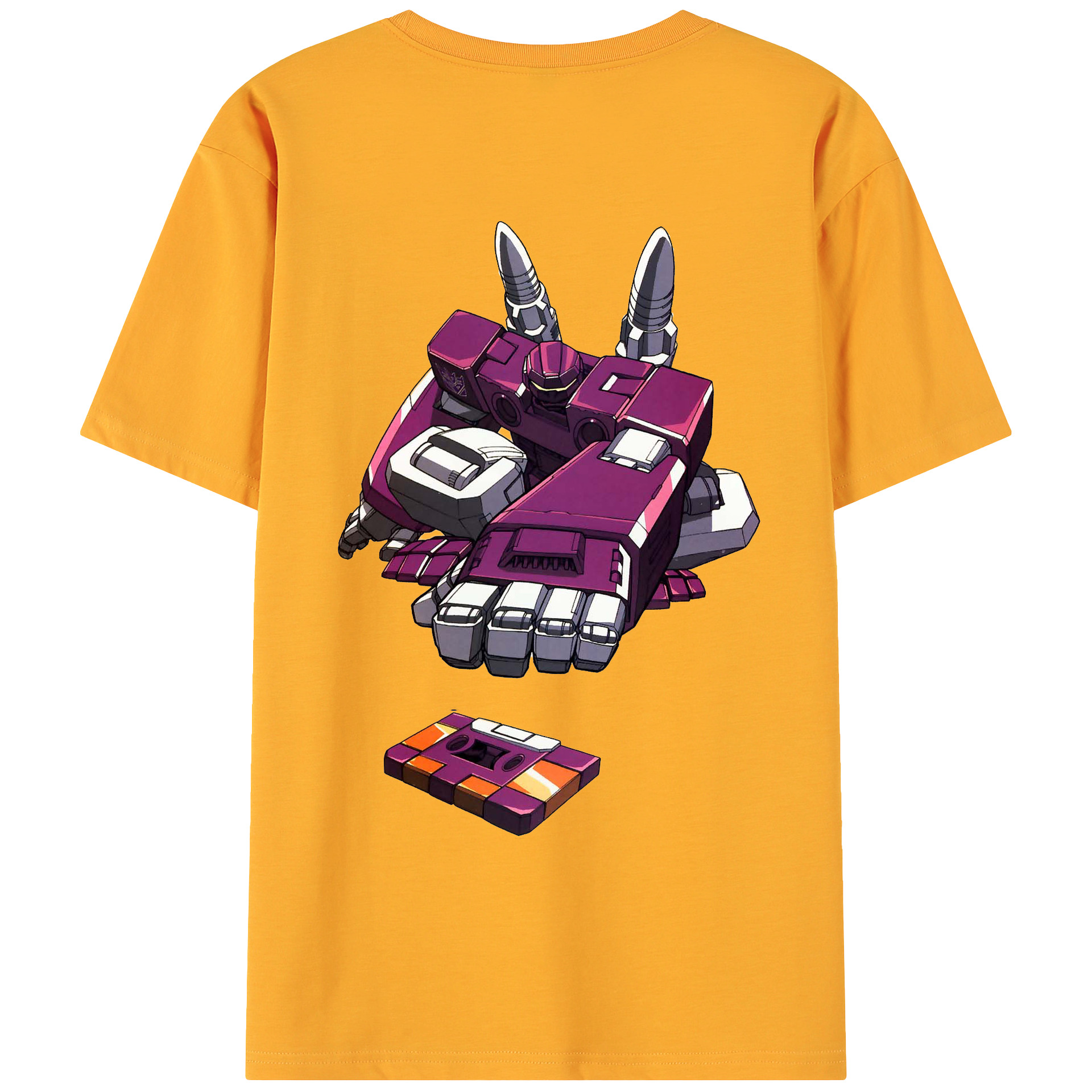 （画像用）  綿100％ メンズ半袖Tシャツ（バックプリント） 通気性