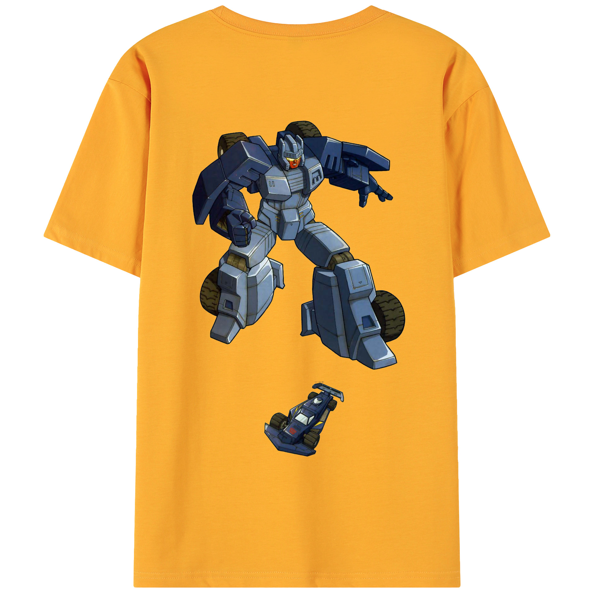 （画像用）  綿100％ メンズ半袖Tシャツ（バックプリント） 通気性