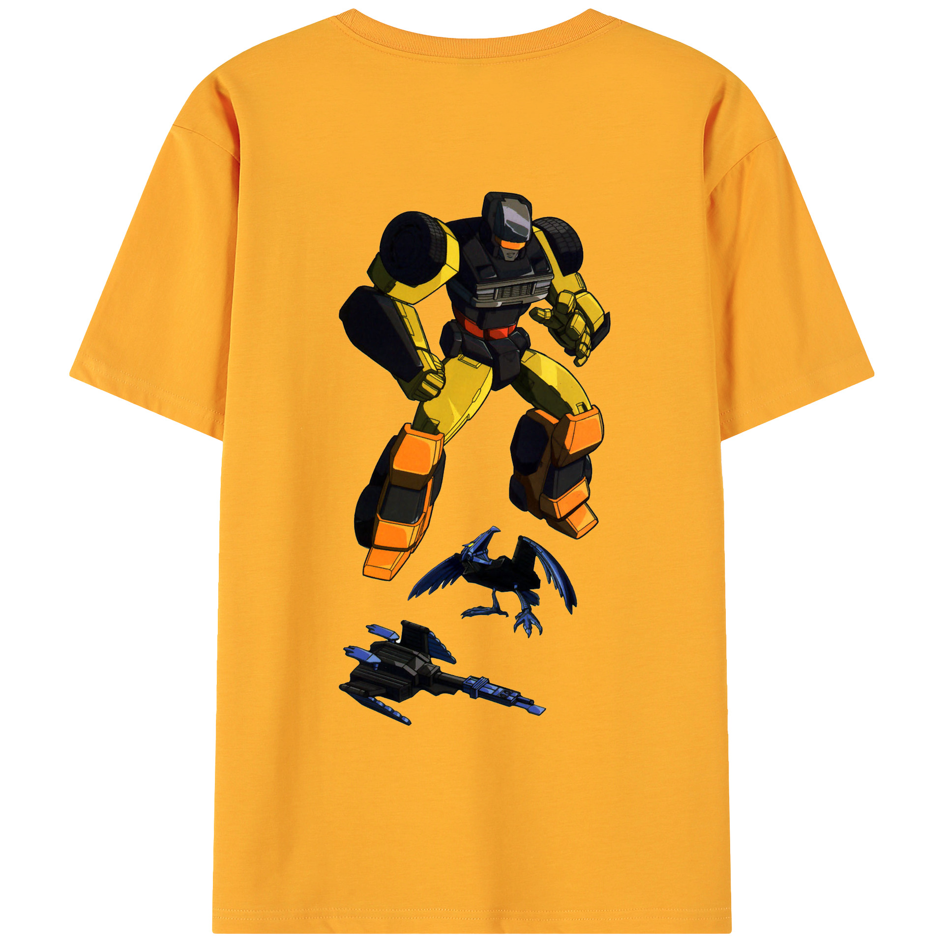 （画像用）  綿100％ メンズ半袖Tシャツ（バックプリント） 通気性
