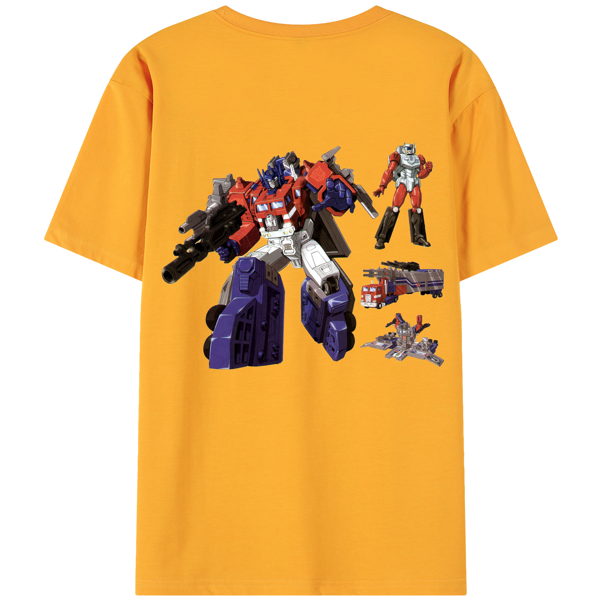 （画像用）  綿100％ メンズ半袖Tシャツ（バックプリント） 通気性