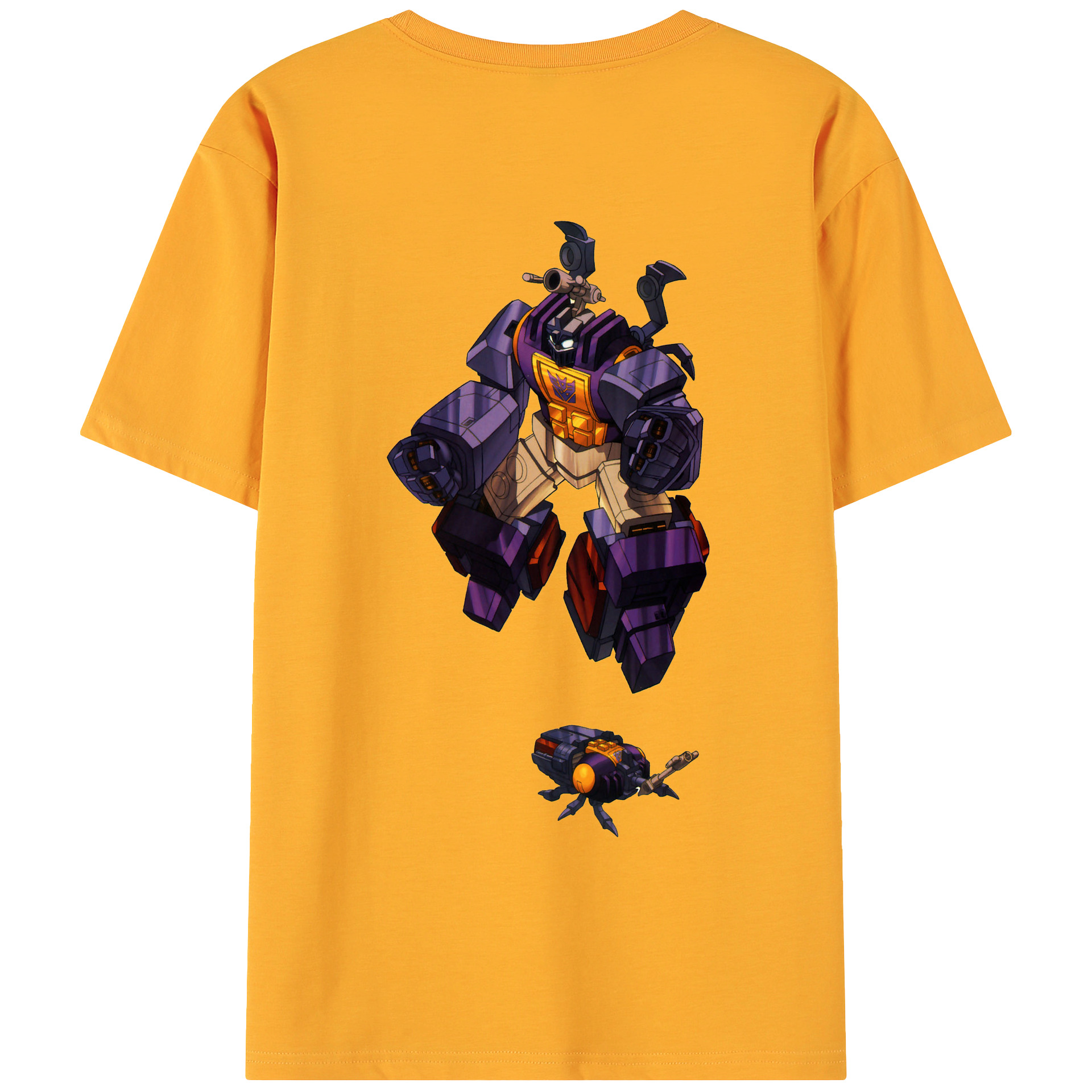 （画像用）  綿100％ メンズ半袖Tシャツ（バックプリント） 通気性