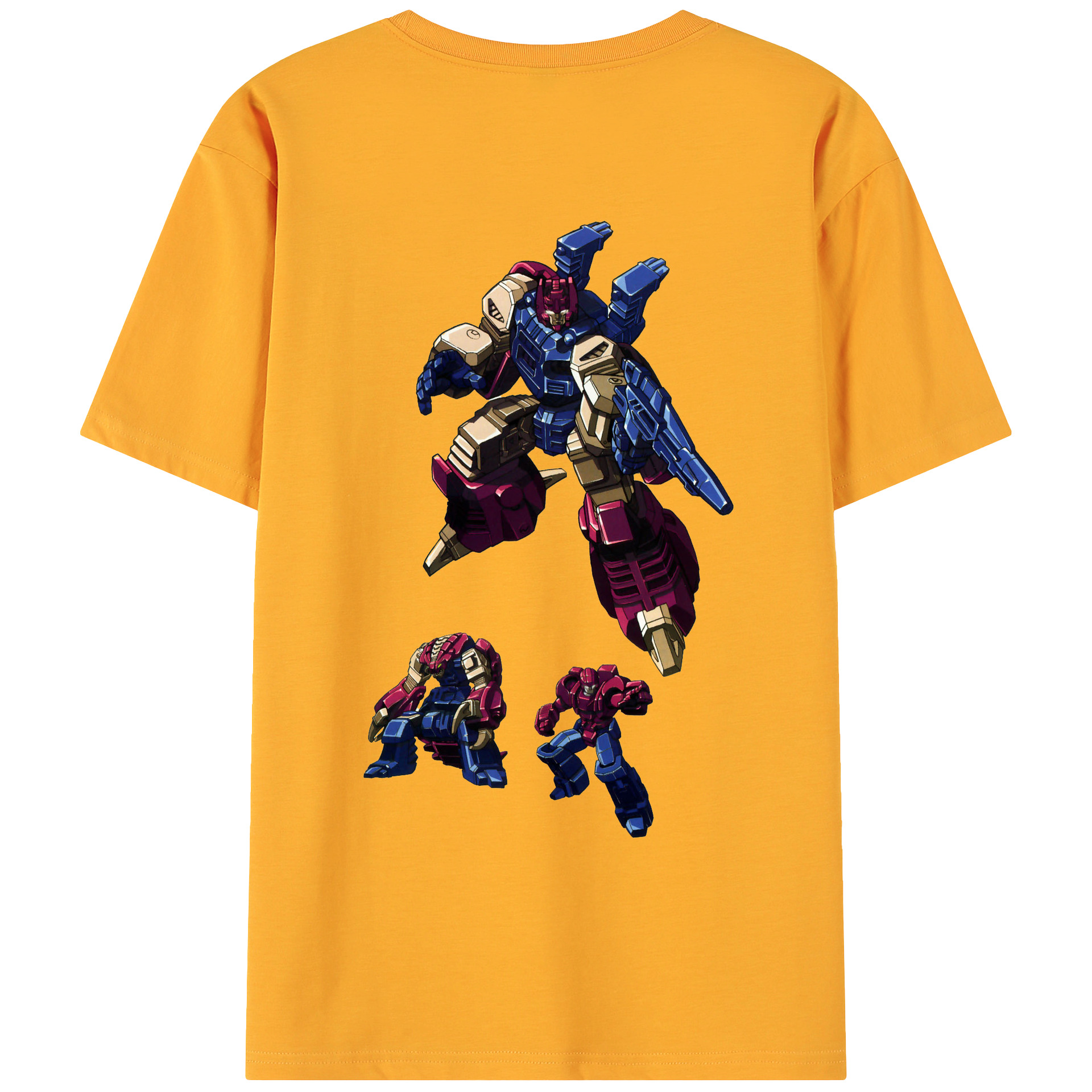 （画像用）  綿100％ メンズ半袖Tシャツ（バックプリント） 通気性