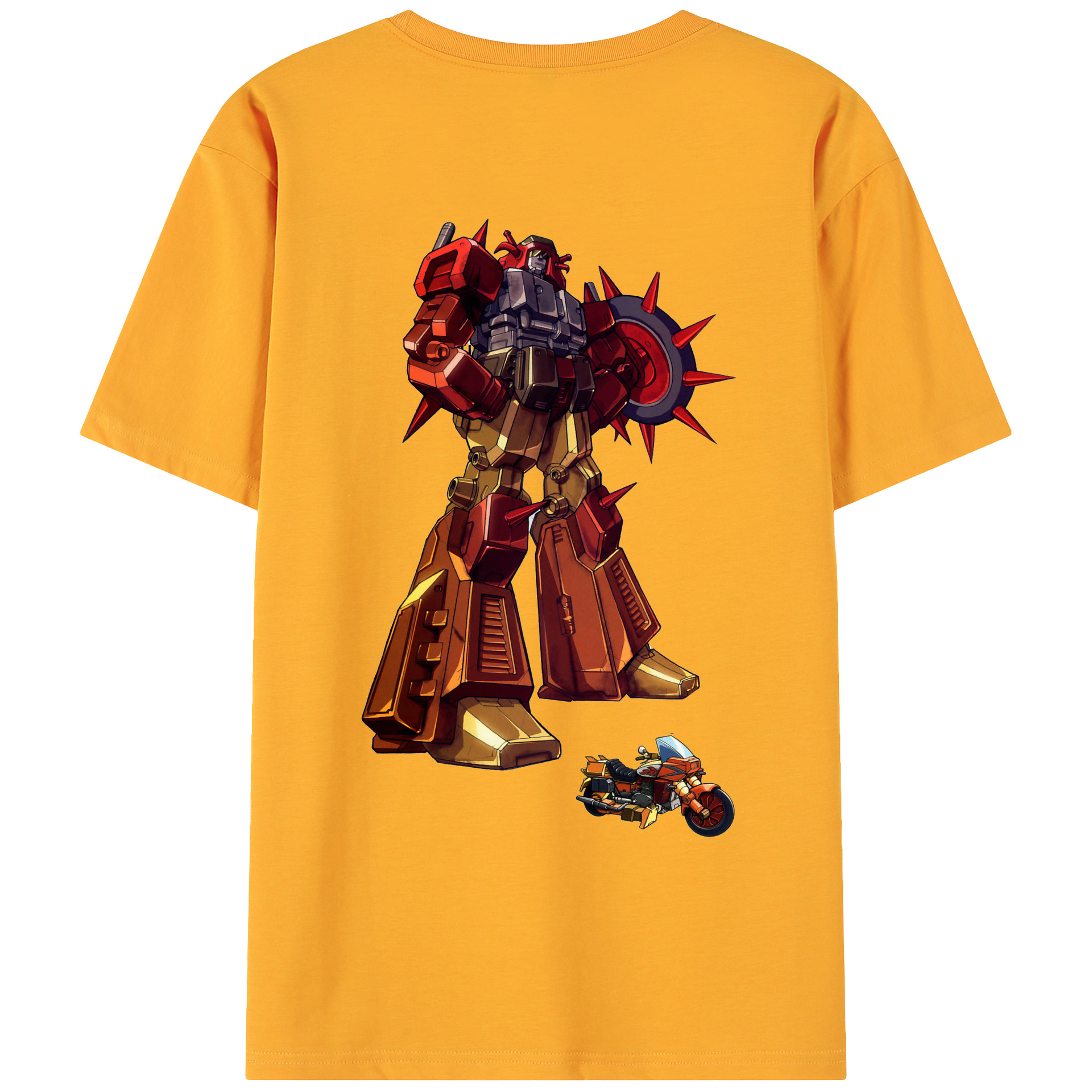 （画像用）  綿100％ メンズ半袖Tシャツ（バックプリント） 通気性