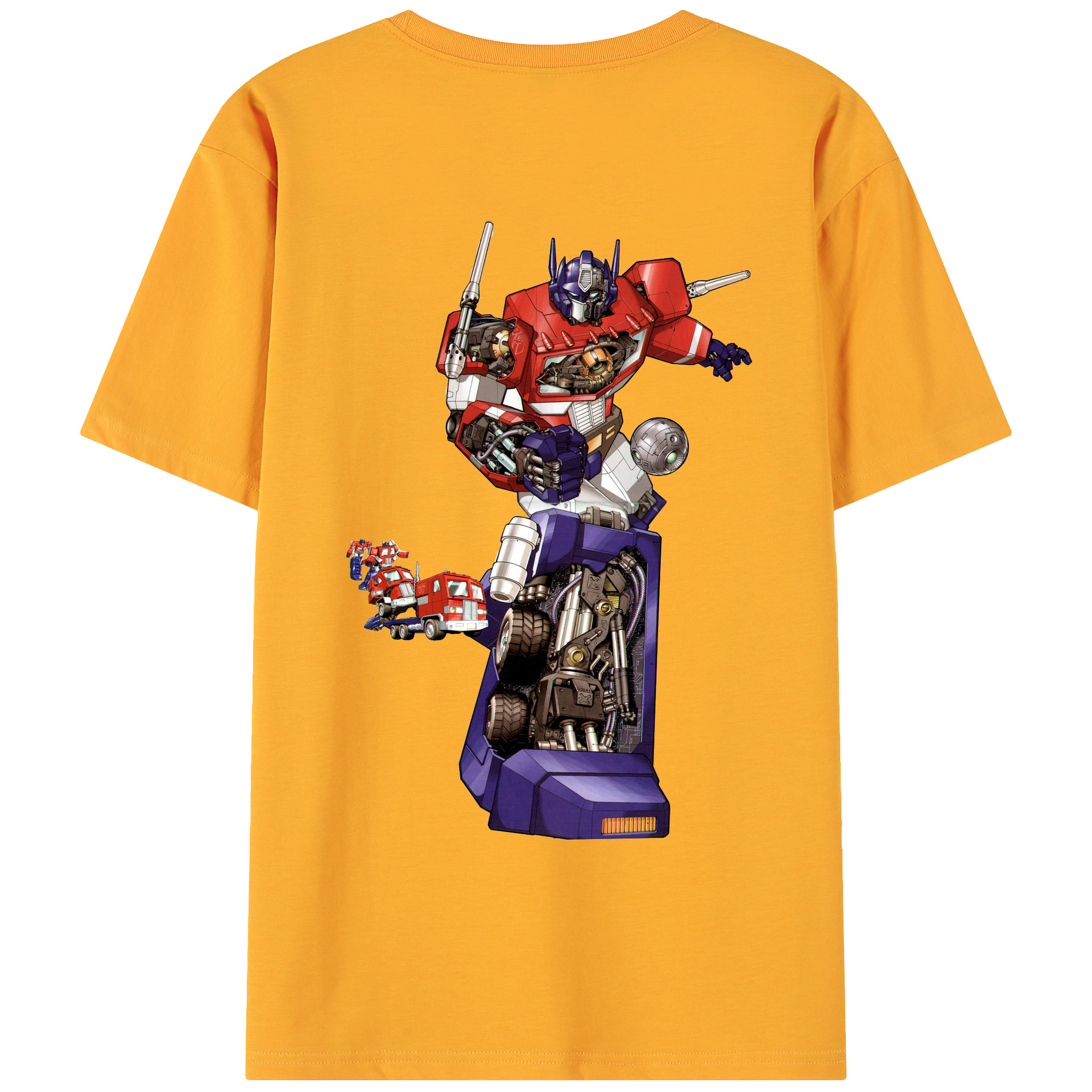 （画像用）  綿100％ メンズ半袖Tシャツ（バックプリント） 通気性