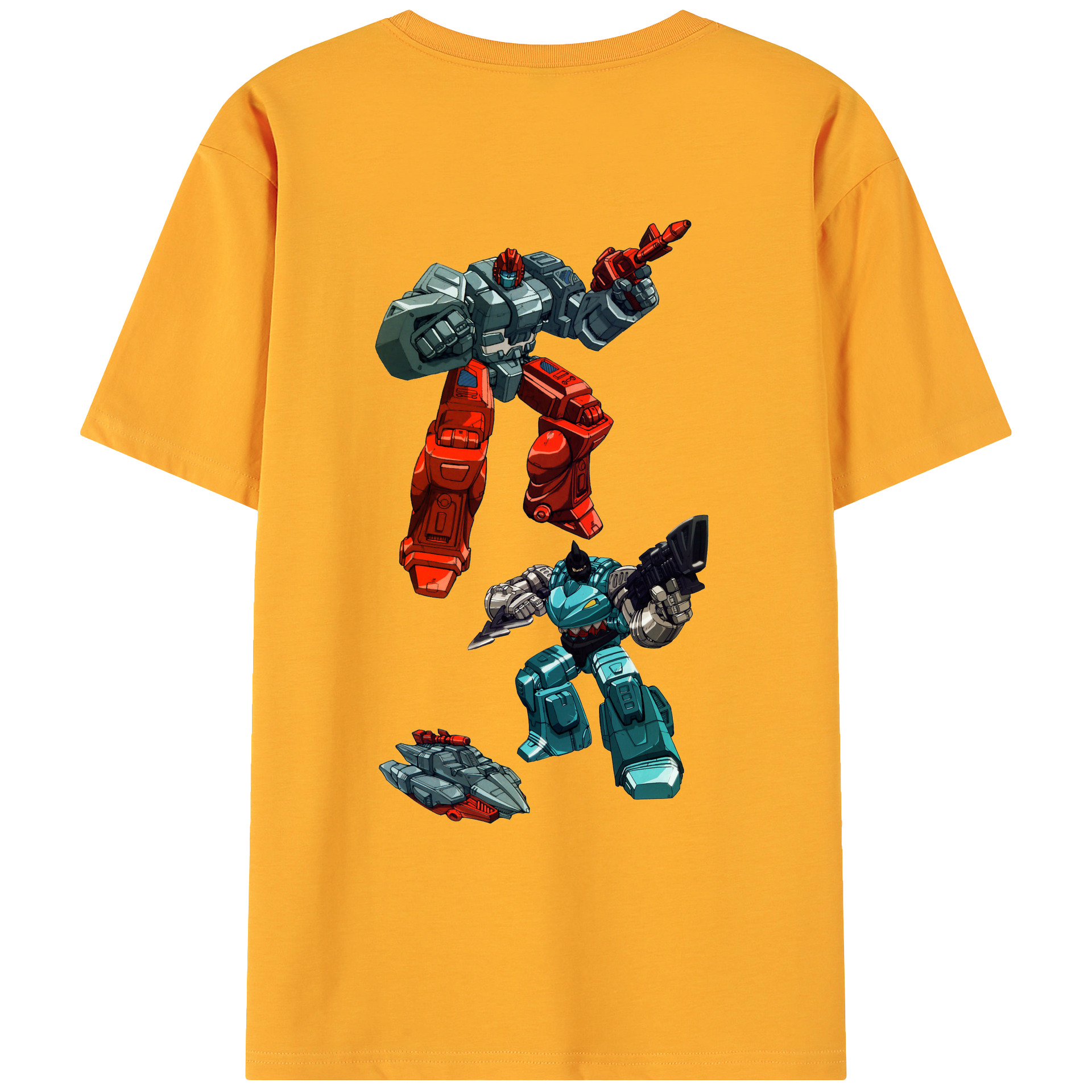 （画像用）  綿100％ メンズ半袖Tシャツ（バックプリント） 通気性
