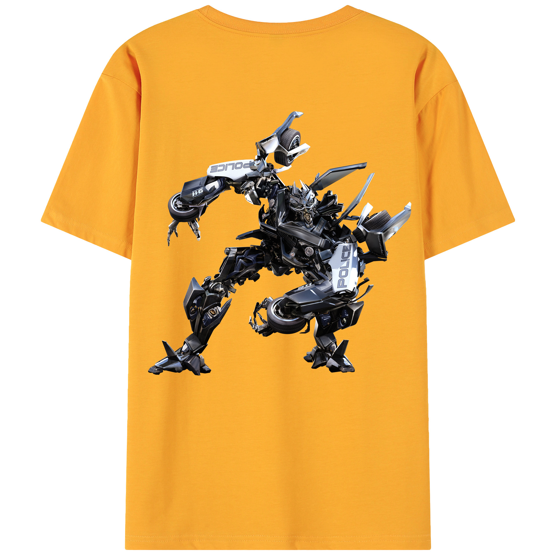 （画像用）  綿100％ メンズ半袖Tシャツ（バックプリント） 通気性
