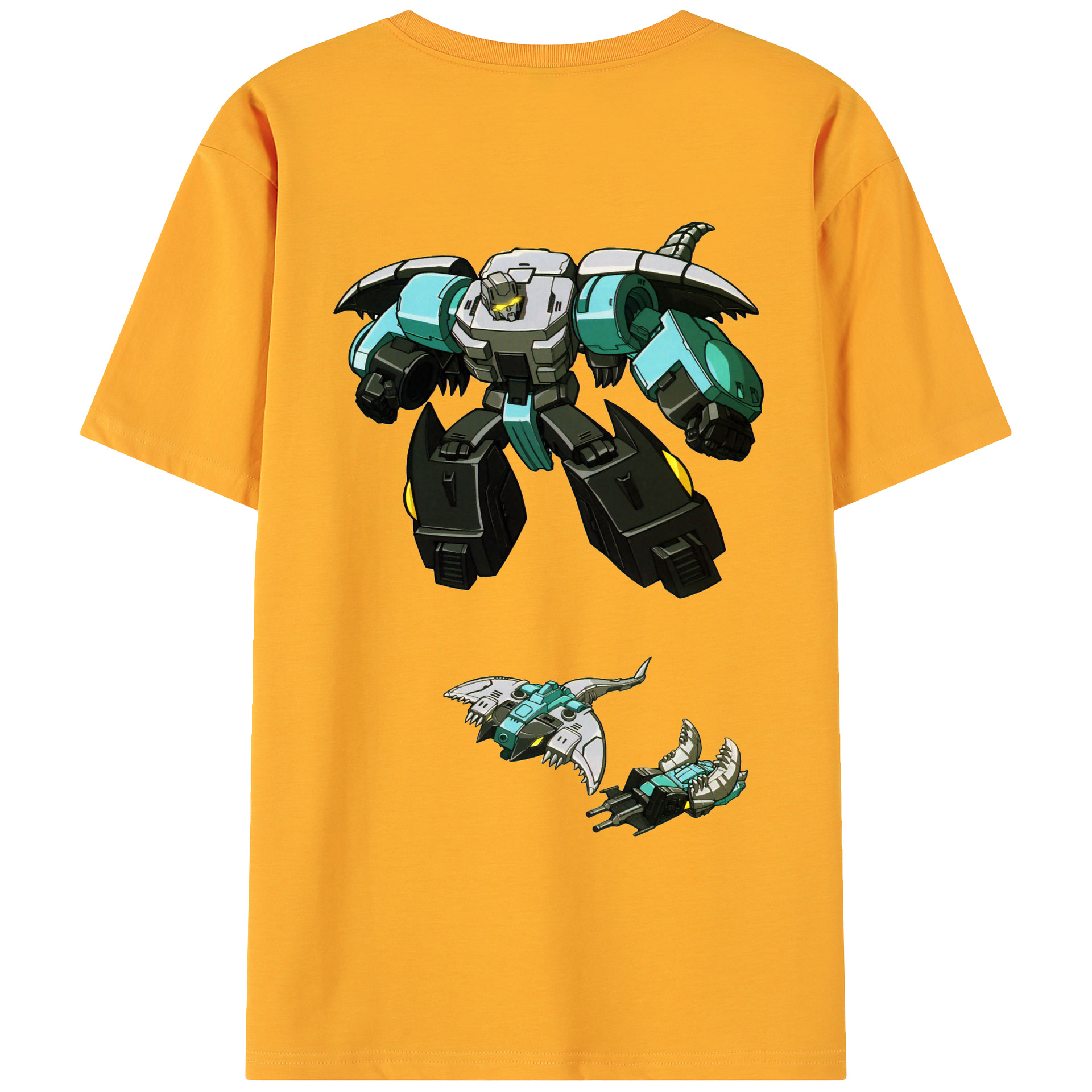 （画像用）  綿100％ メンズ半袖Tシャツ（バックプリント） 通気性