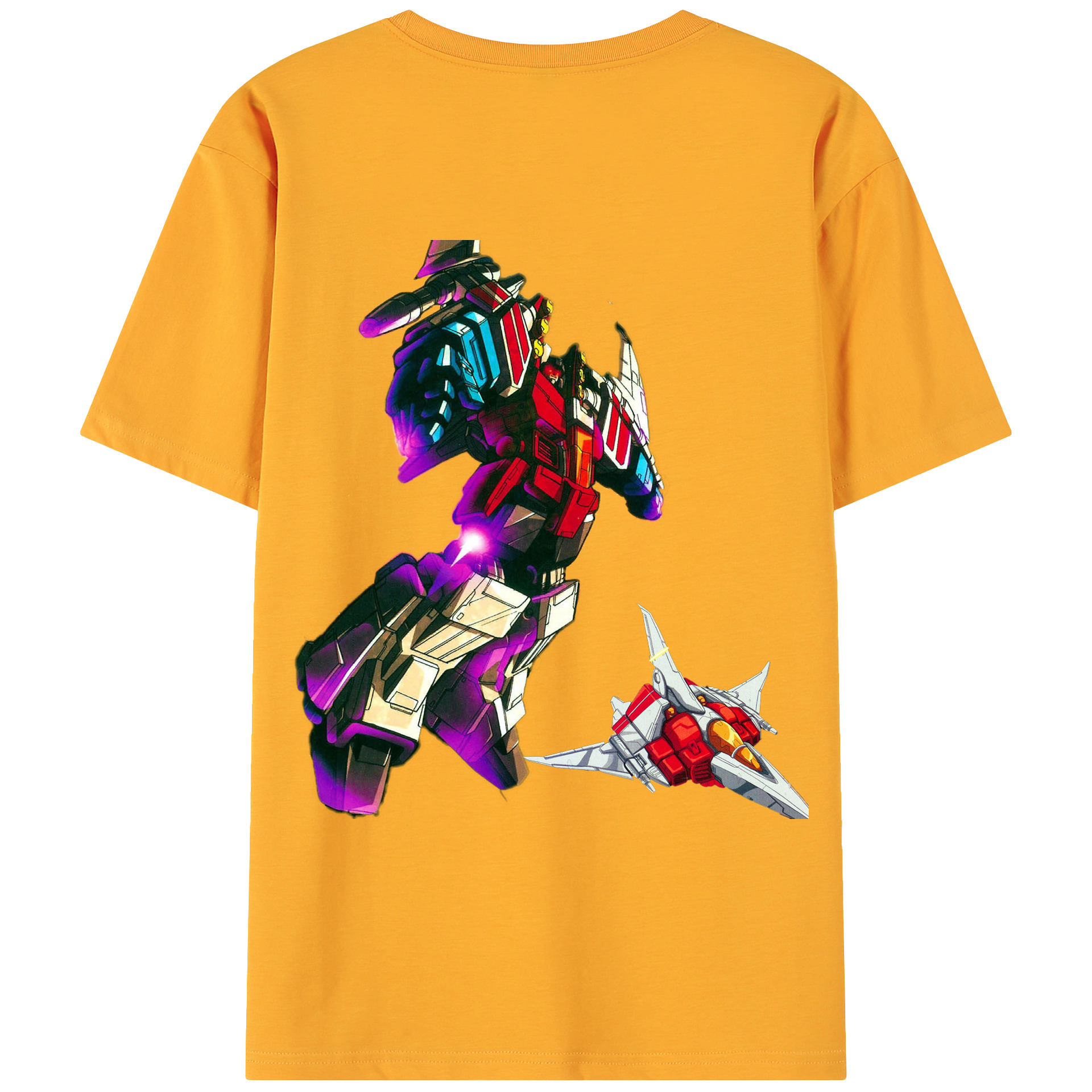 （画像用）  綿100％ メンズ半袖Tシャツ（バックプリント） 通気性