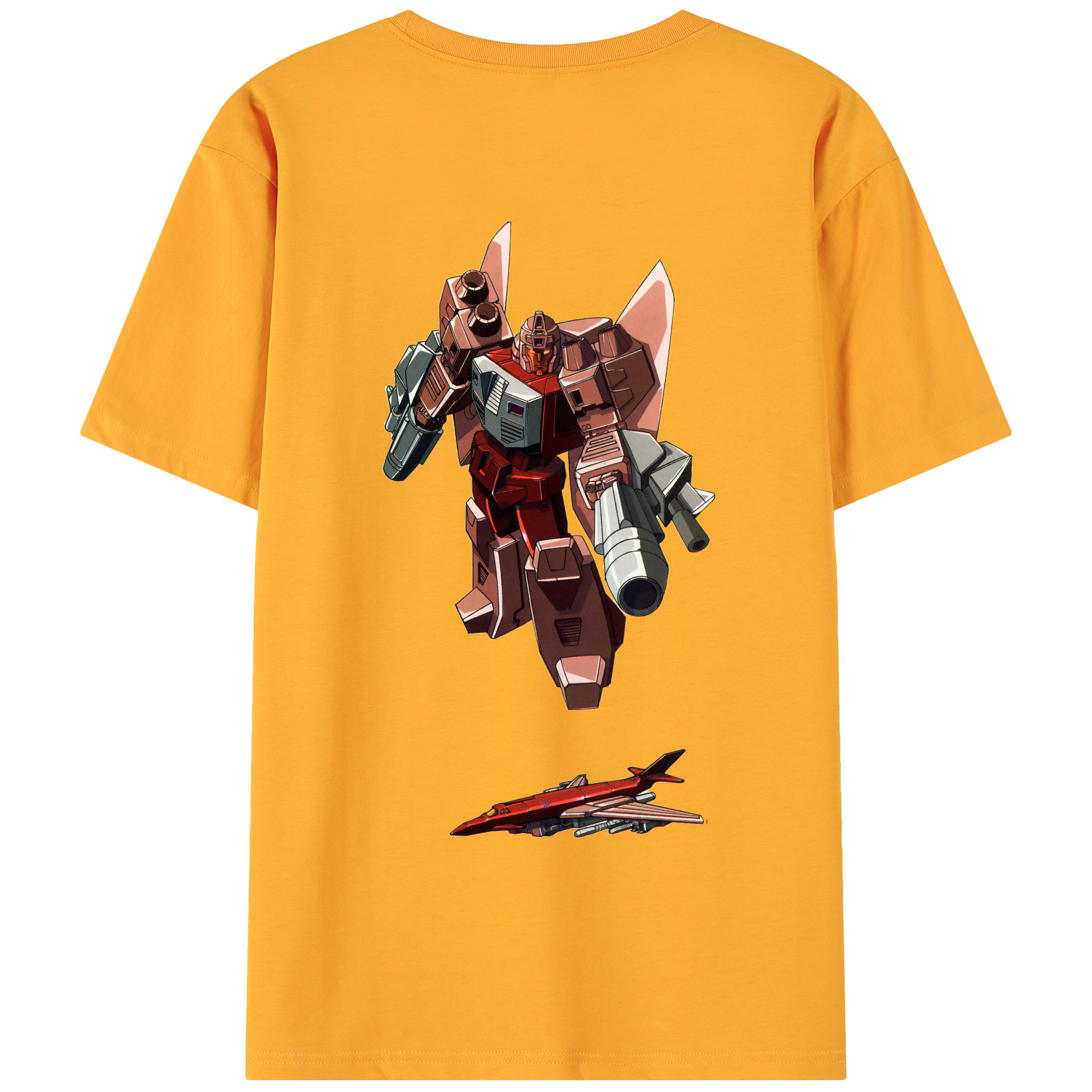 （画像用）  綿100％ メンズ半袖Tシャツ（バックプリント） 通気性