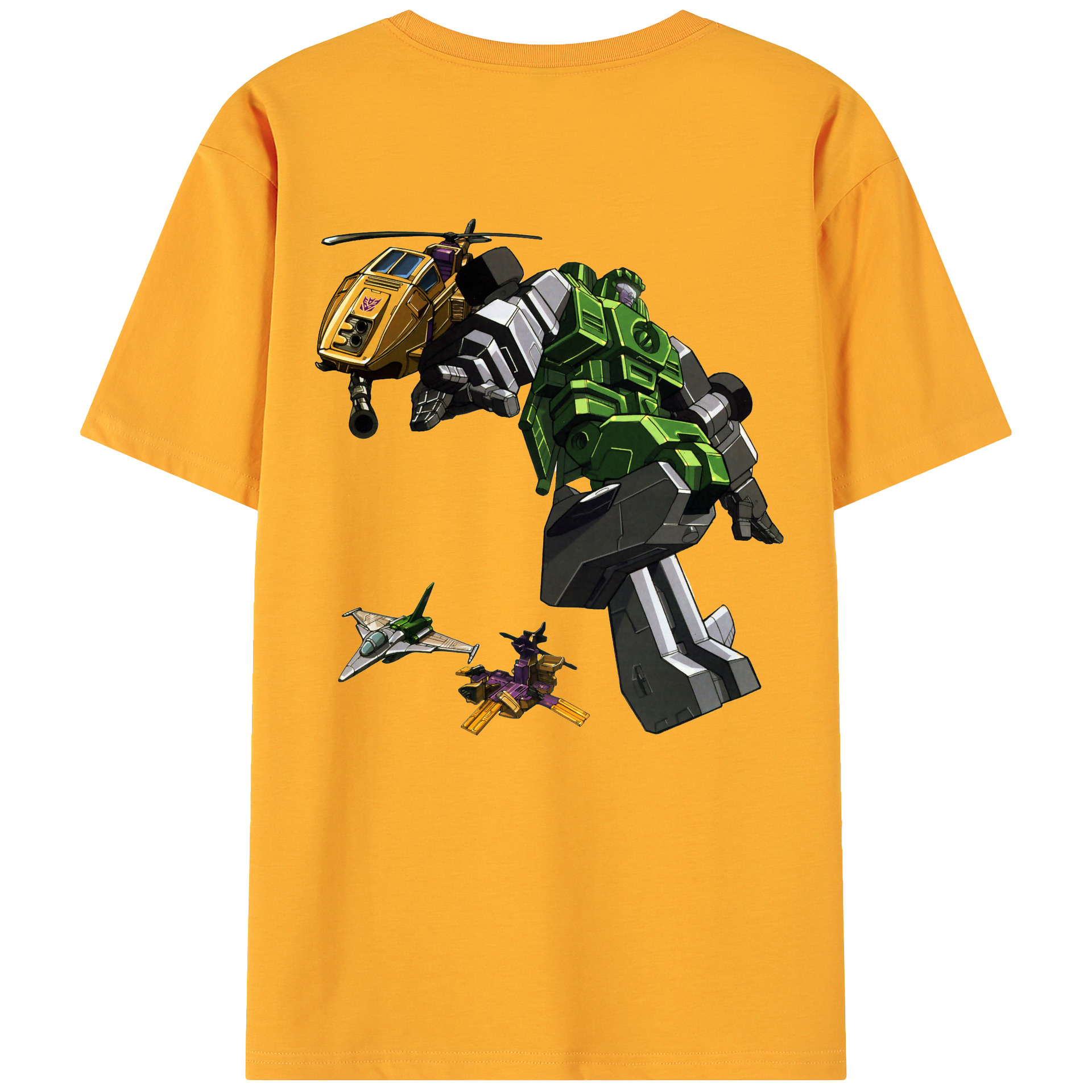 （画像用）  綿100％ メンズ半袖Tシャツ（バックプリント） 通気性