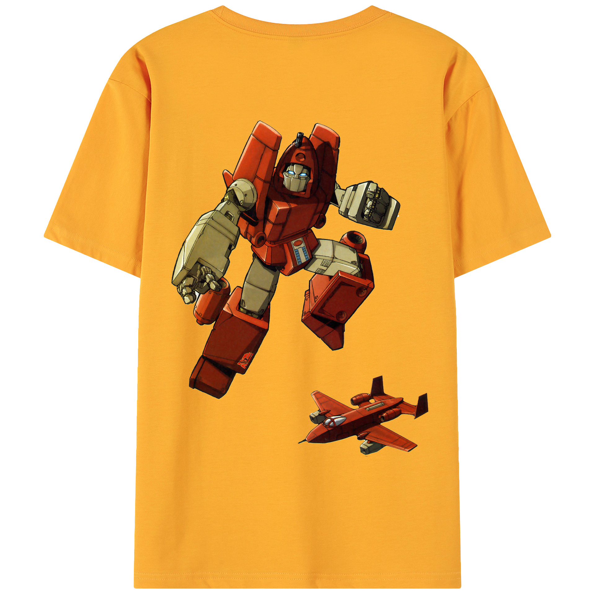 （画像用）  綿100％ メンズ半袖Tシャツ（バックプリント） 通気性