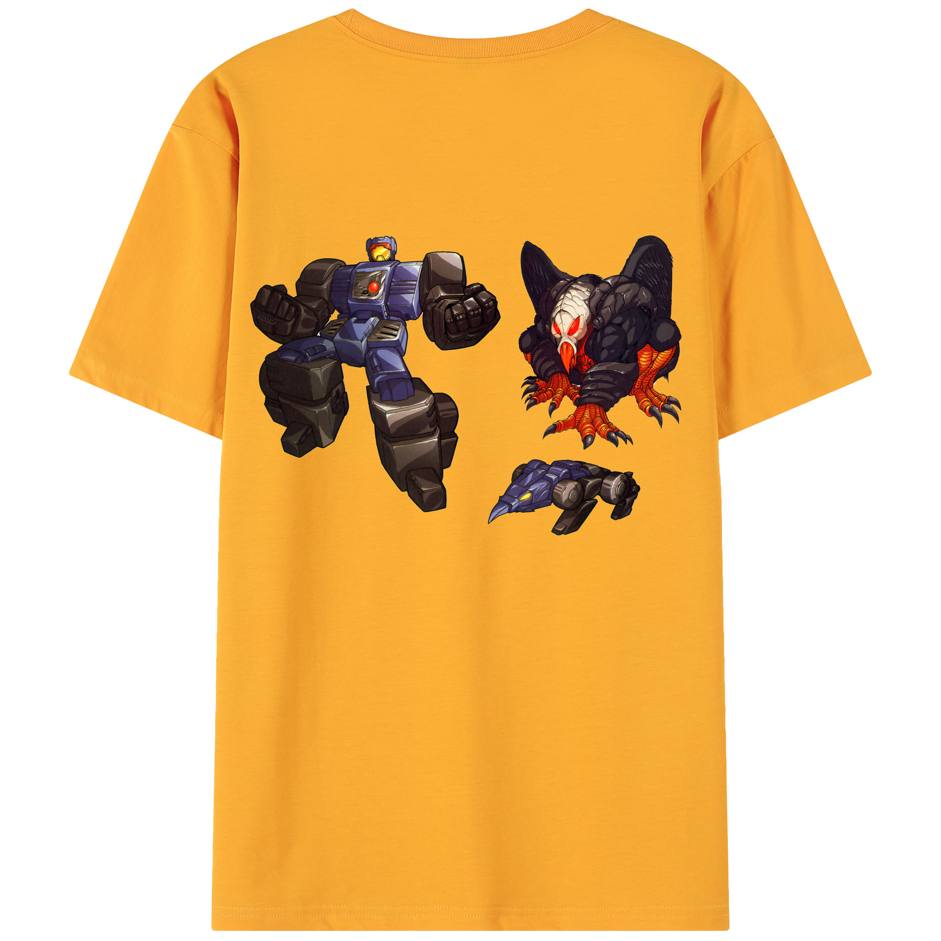 （画像用）  綿100％ メンズ半袖Tシャツ（バックプリント） 通気性