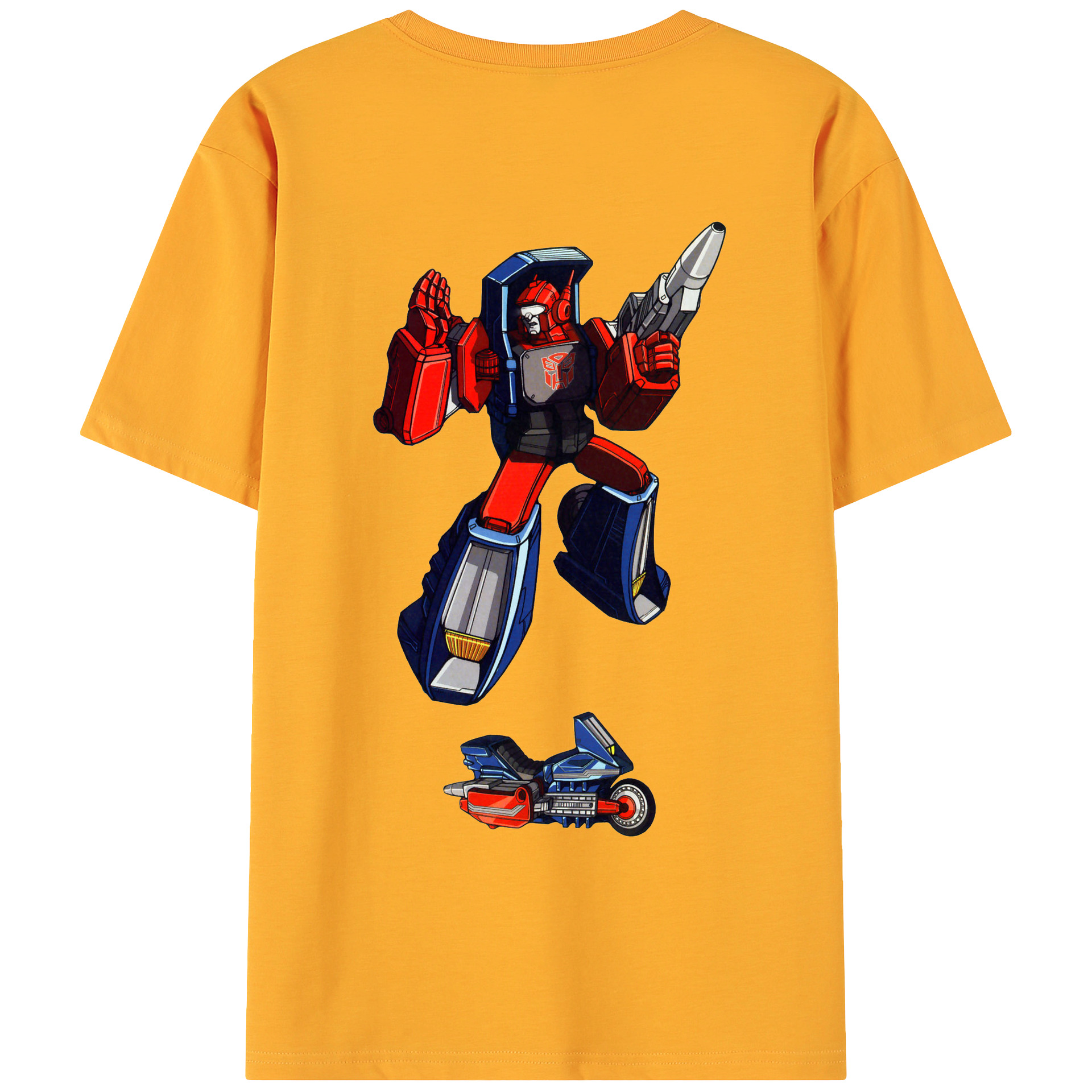 （画像用）  綿100％ メンズ半袖Tシャツ（バックプリント） 通気性
