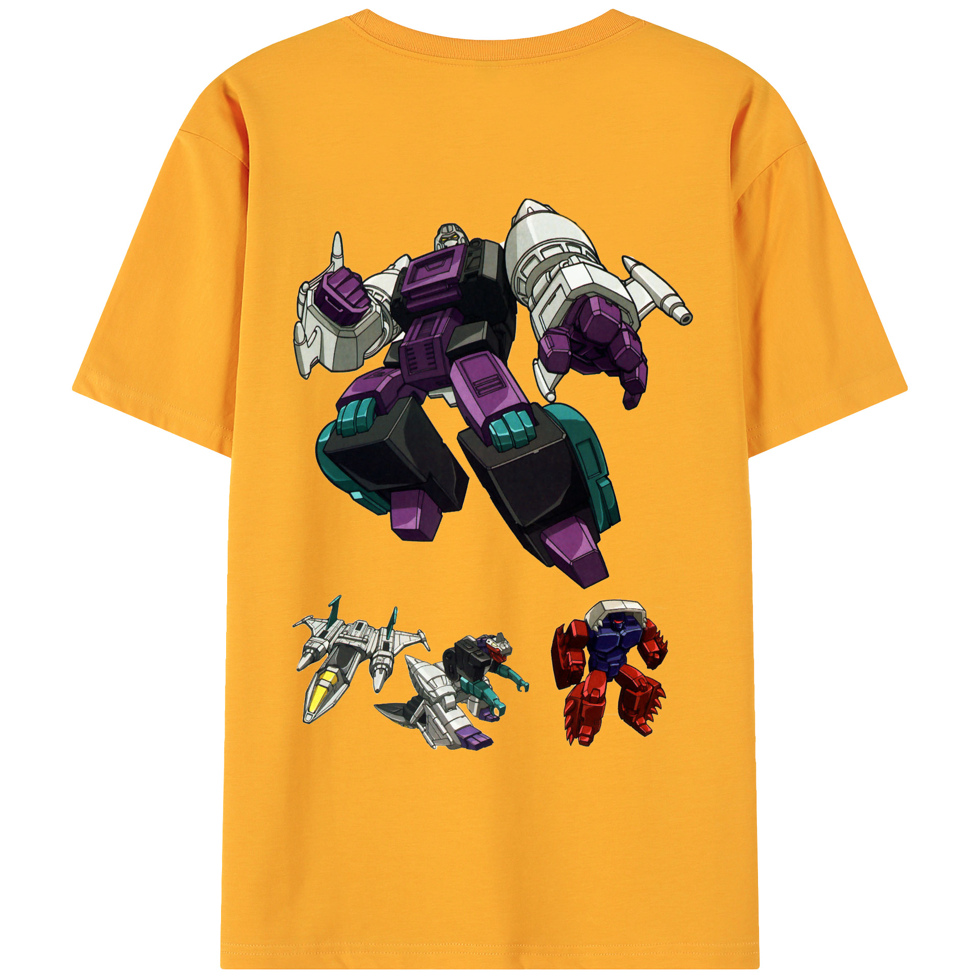 （画像用）  綿100％ メンズ半袖Tシャツ（バックプリント） 通気性