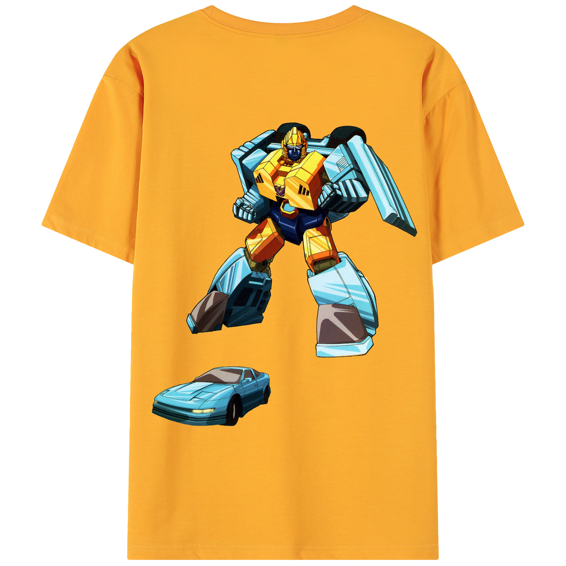 （画像用）  綿100％ メンズ半袖Tシャツ（バックプリント） 通気性