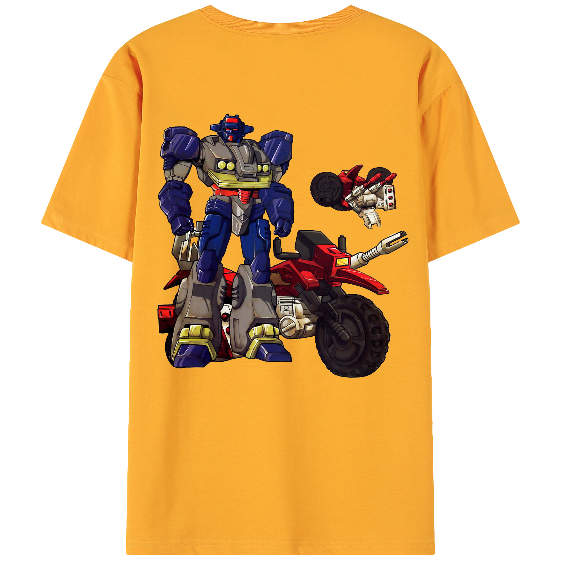 （画像用）  綿100％ メンズ半袖Tシャツ（バックプリント） 通気性