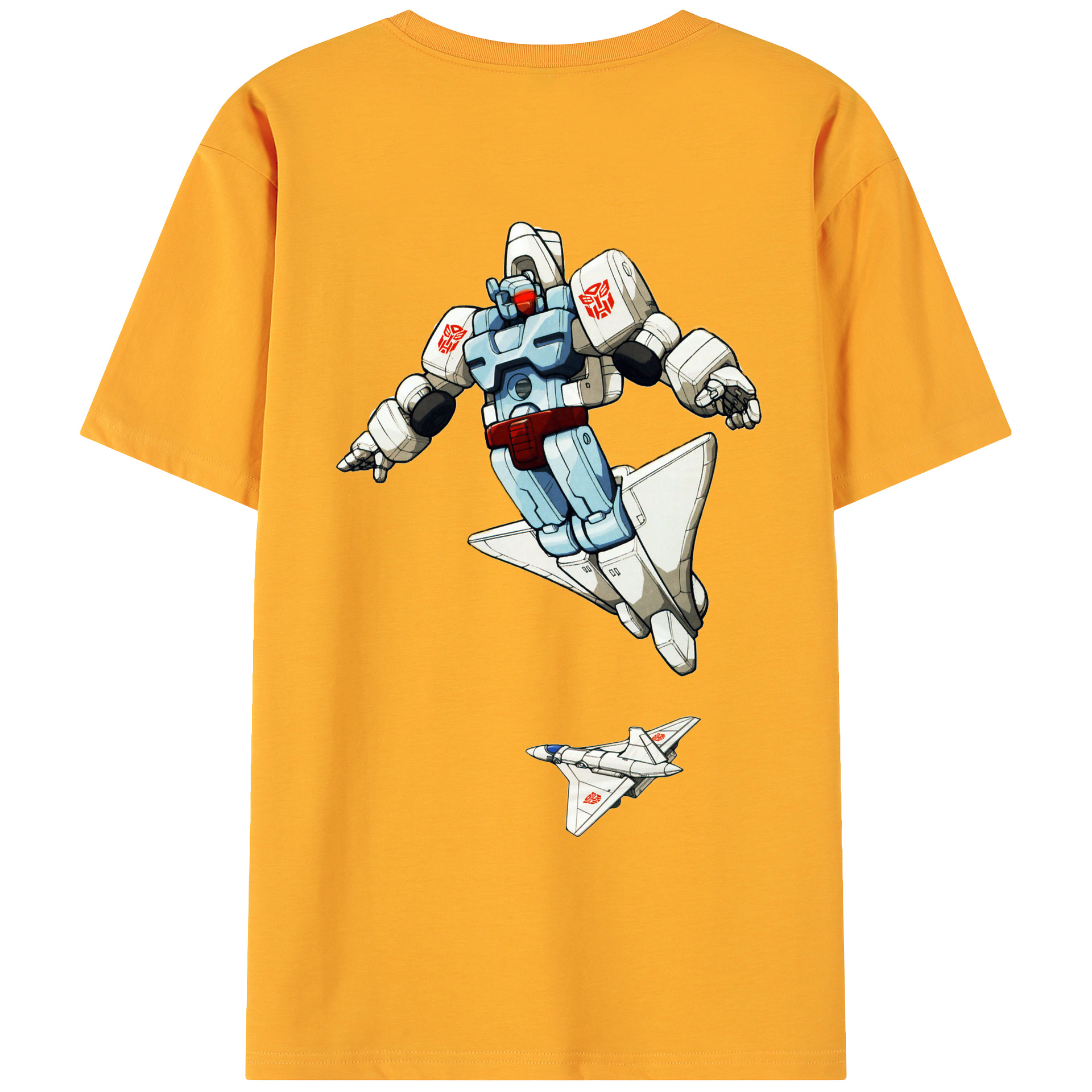 （画像用）  綿100％ メンズ半袖Tシャツ（バックプリント） 通気性