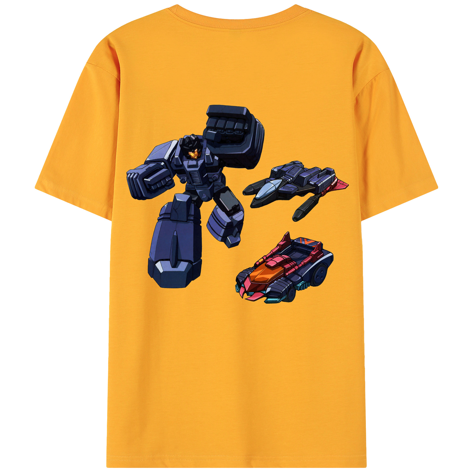 （画像用）  綿100％ メンズ半袖Tシャツ（バックプリント） 通気性