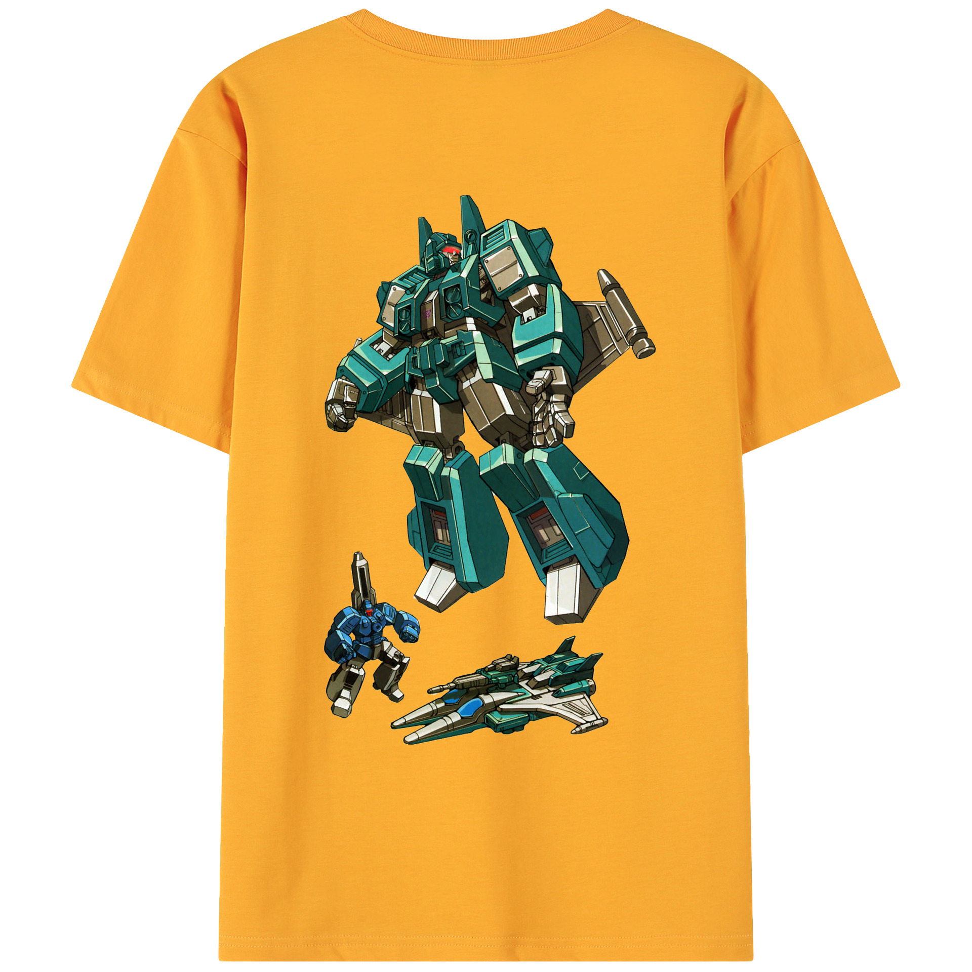 （画像用）  綿100％ メンズ半袖Tシャツ（バックプリント） 通気性