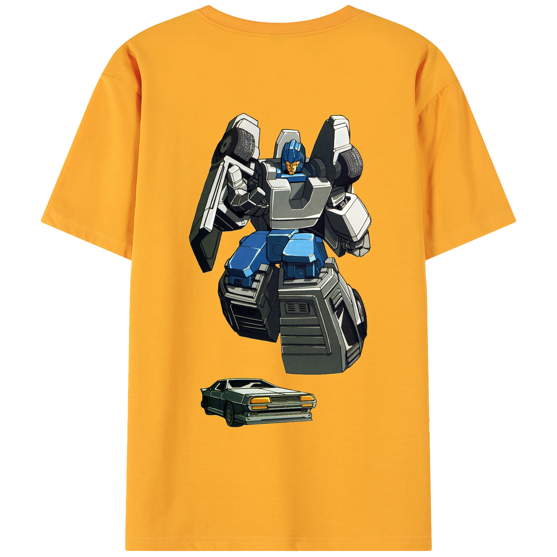 （画像用）  綿100％ メンズ半袖Tシャツ（バックプリント） 通気性