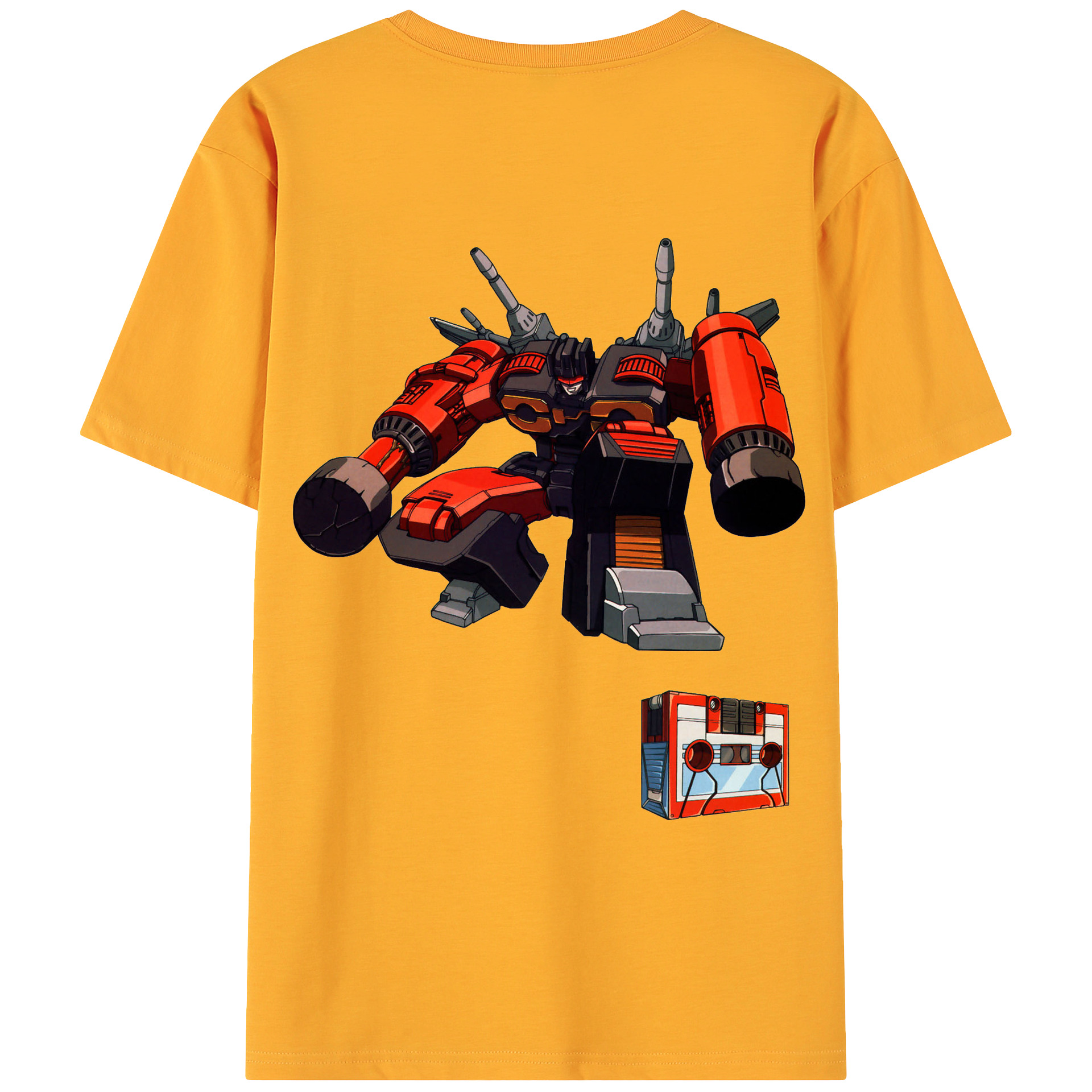 （画像用）  綿100％ メンズ半袖Tシャツ（バックプリント） 通気性