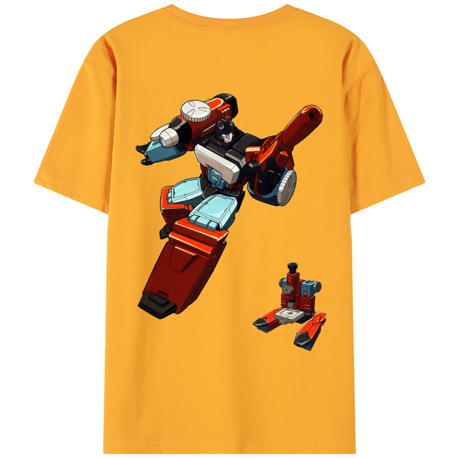 （画像用）  綿100％ メンズ半袖Tシャツ（バックプリント） 通気性