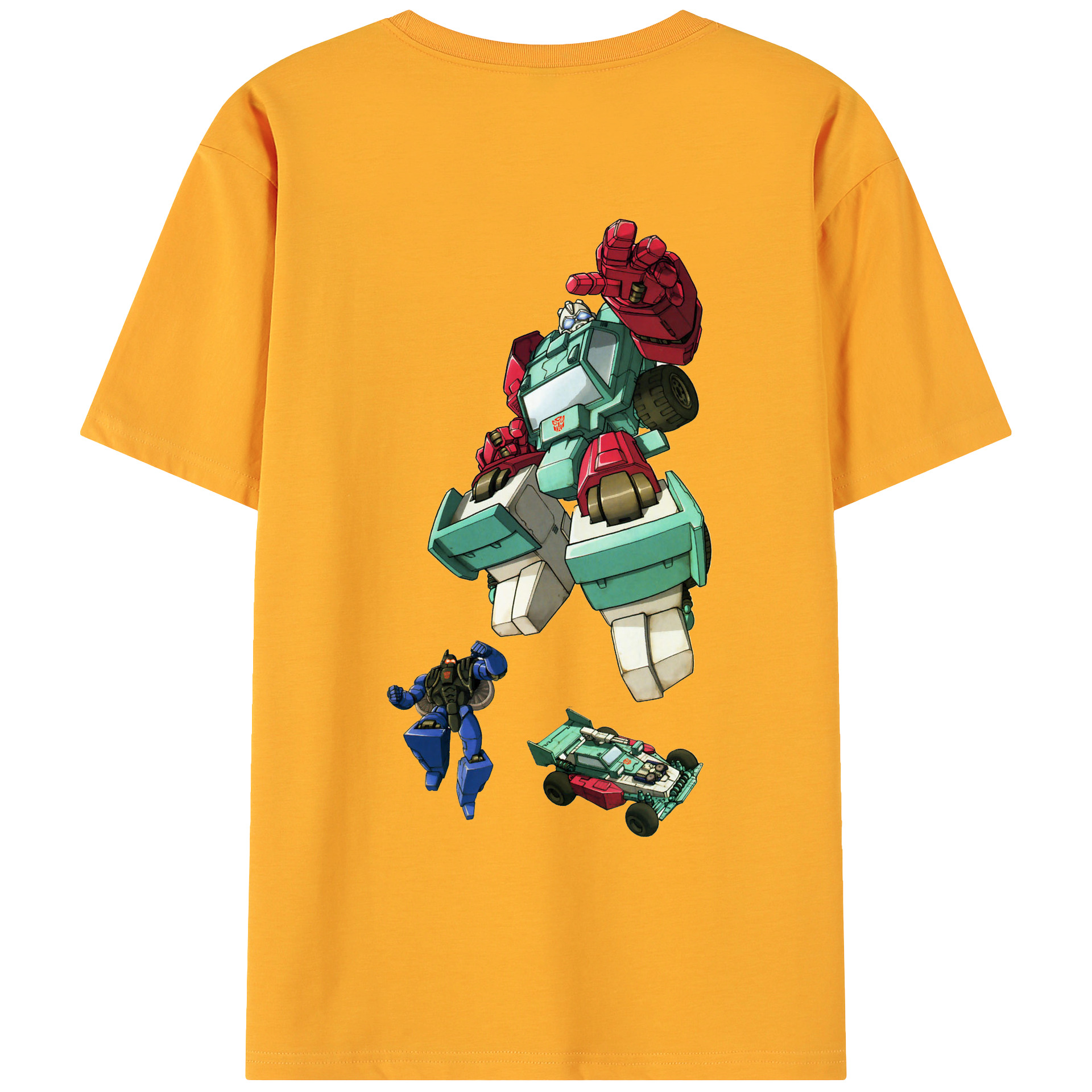（画像用）  綿100％ メンズ半袖Tシャツ（バックプリント） 通気性