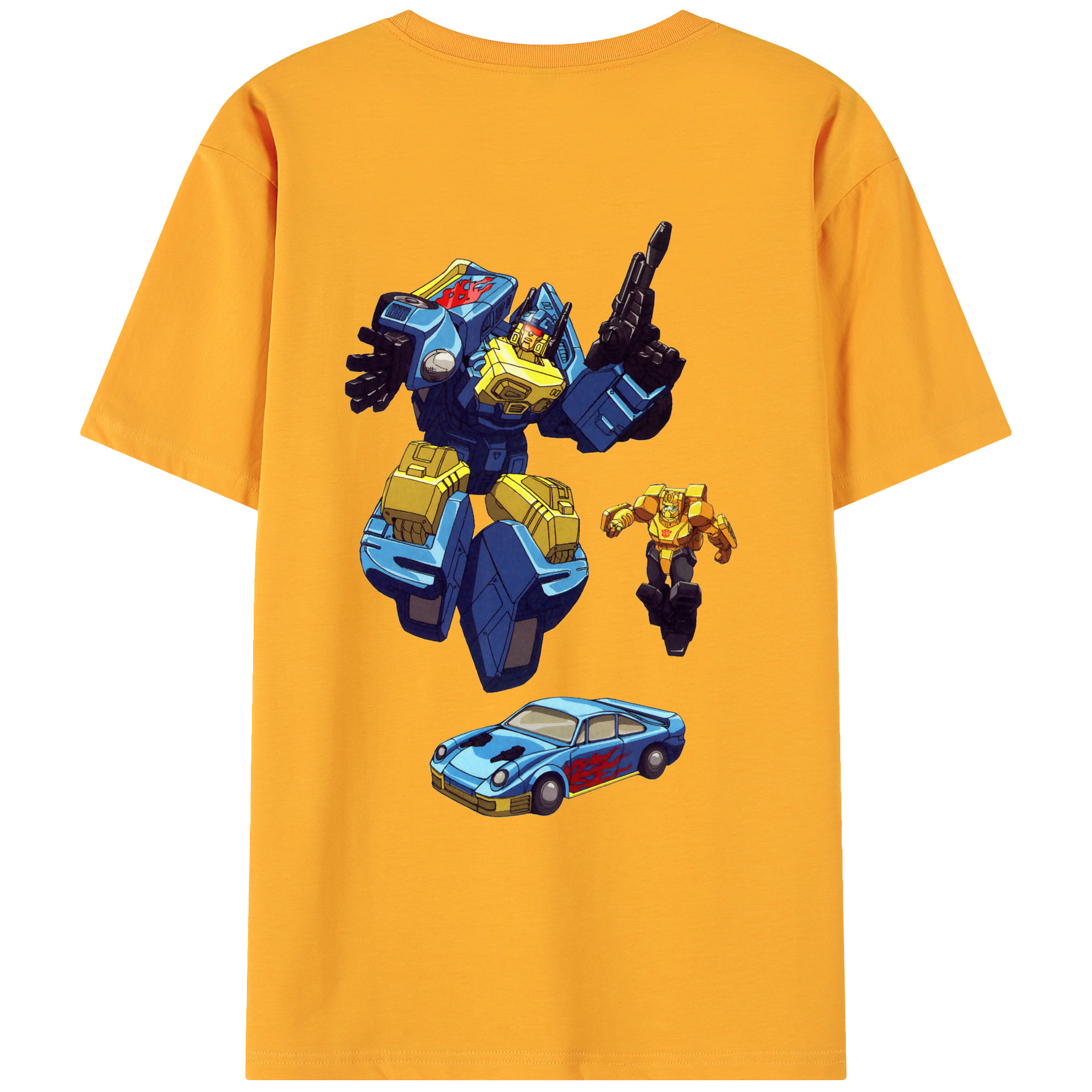 （画像用）  綿100％ メンズ半袖Tシャツ（バックプリント） 通気性